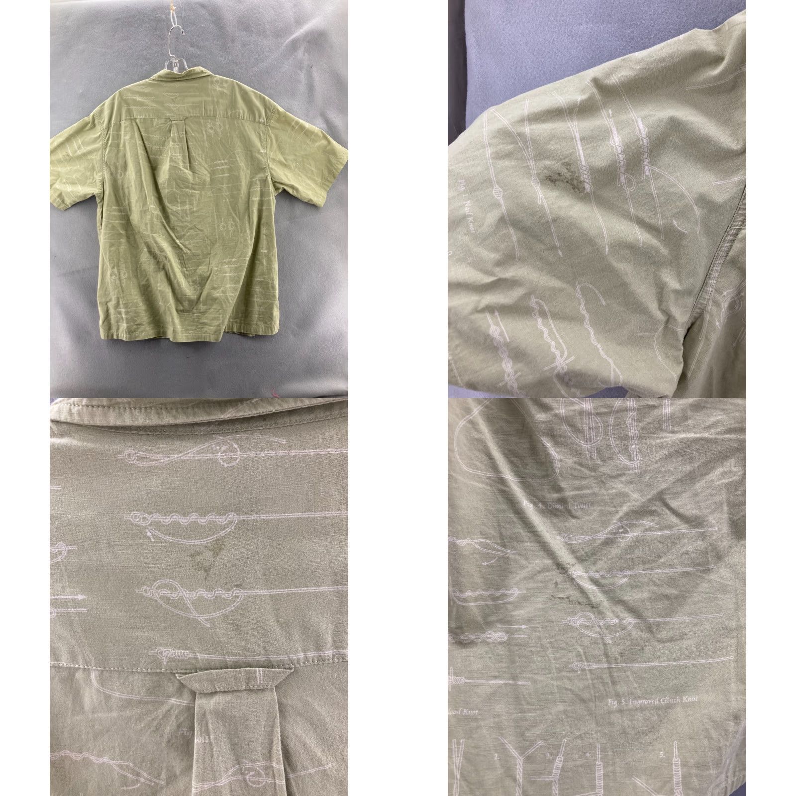 Vintage VINTAGE Columbia PFG Shirt Mens XL Green Long Sleeve Fishing Outdoors Knots AOP Size US XL / EU 56 / 4 - 8 Thumbnail