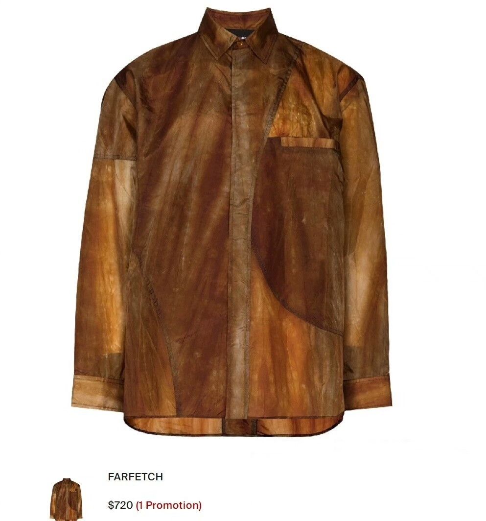 A-COLD-WALL* A-COLD-WALL Marble Print Shirt Size US XL / EU 56 / 4 - 1 Thumbnail