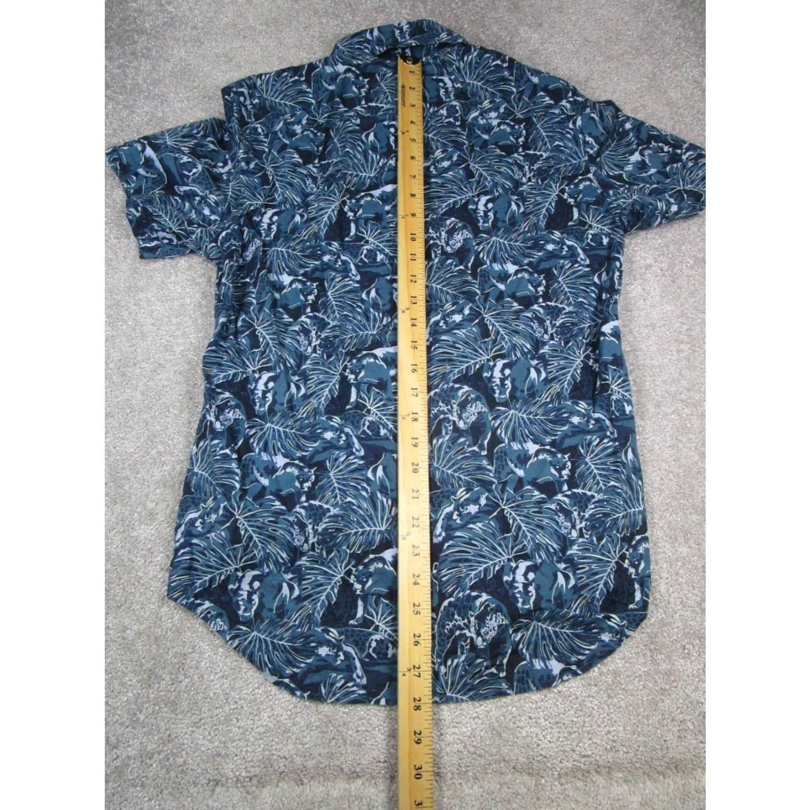 Bonobos Bonobos Shirt Mens Small Blue Plaid Cotton Button-Up Short Sleeve Slim Mens Size US S / EU 44-46 / 1 - 7 Thumbnail