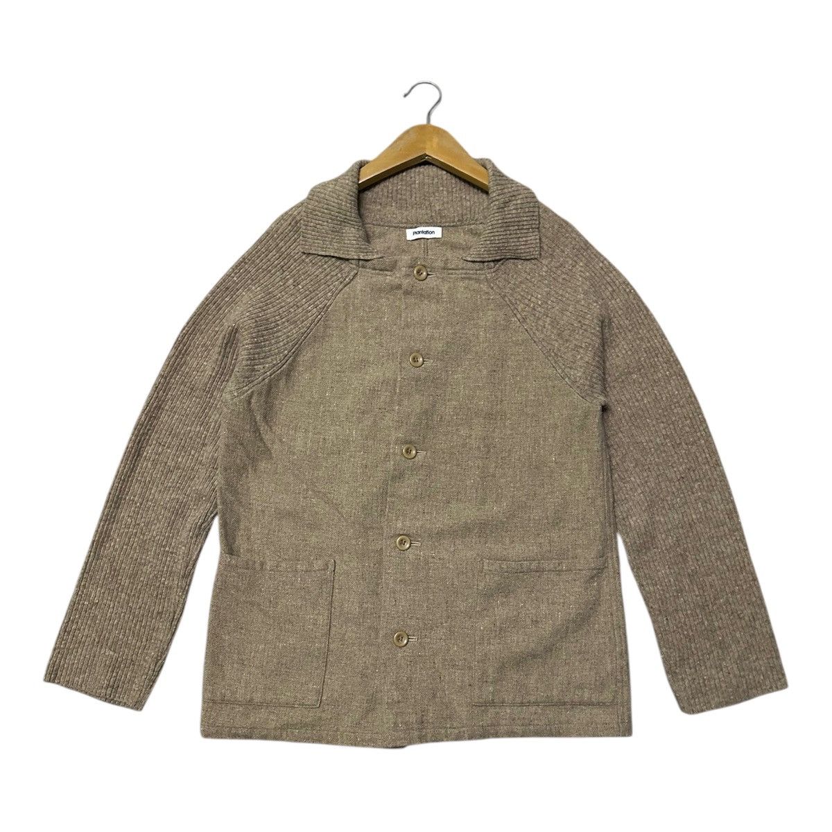 Issey Miyake Vintage Plantation Issey Miyake jacket with front pocket Size US M / EU 48-50 / 2 - 2 Thumbnail