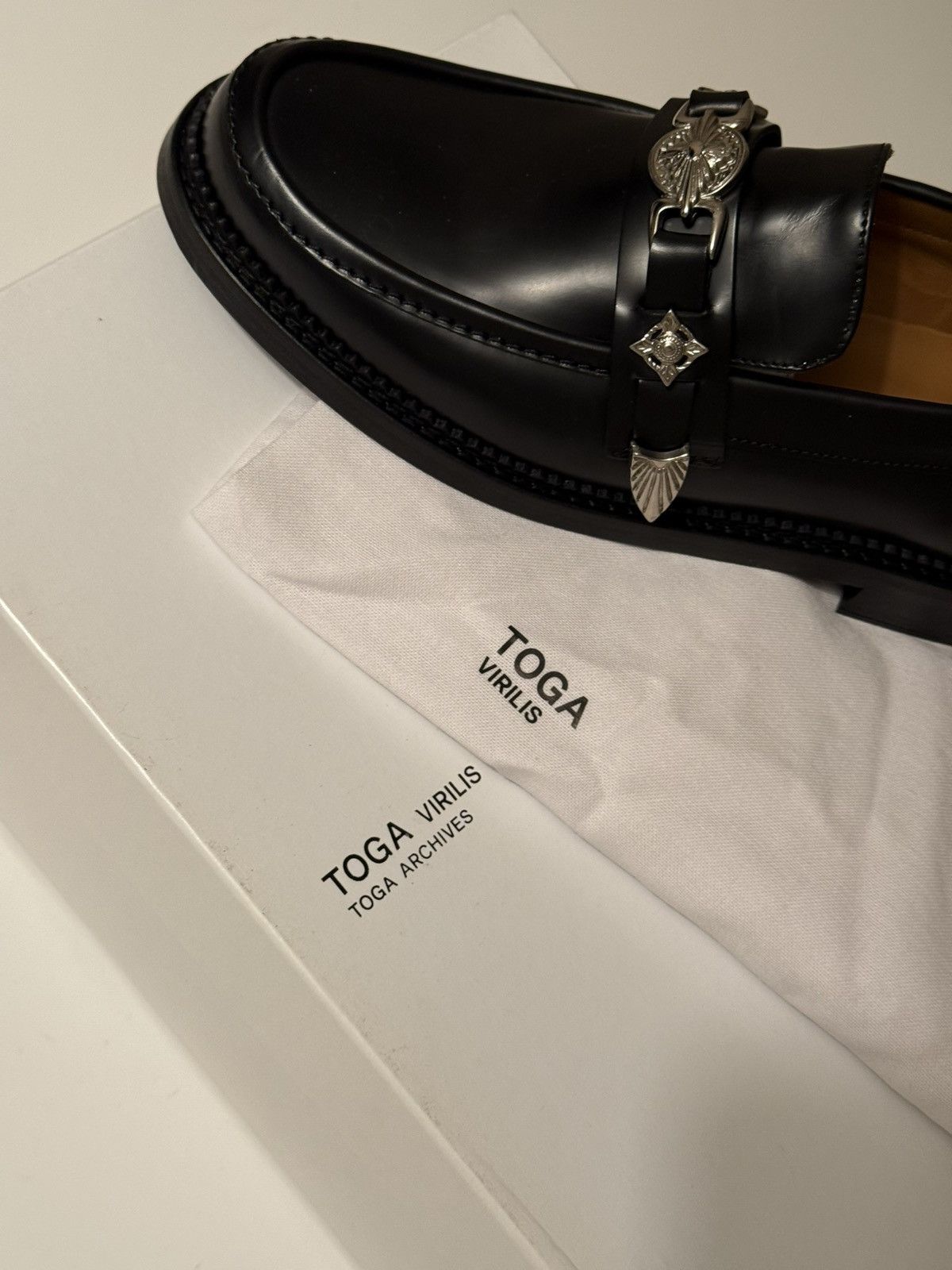 Toga Toga Virilis buckled strap loafers Size US 10 / EU 43 - 17 Thumbnail