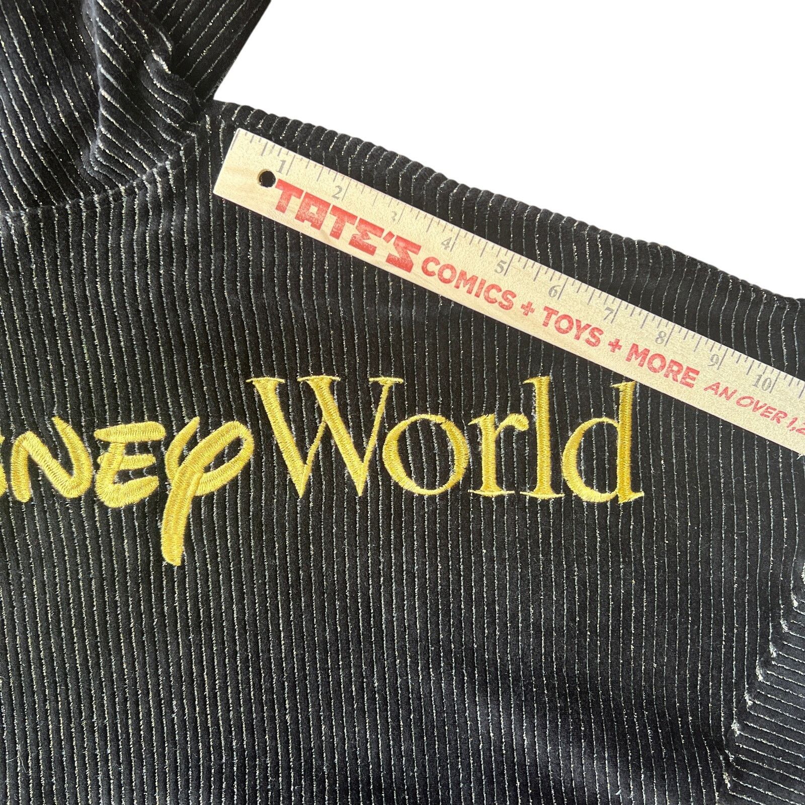 Disney Disney Luxe Velour Spirit Jersey Hoodie BlackGold Size L NWT Size L / US 10 / IT 46 - 3 Thumbnail
