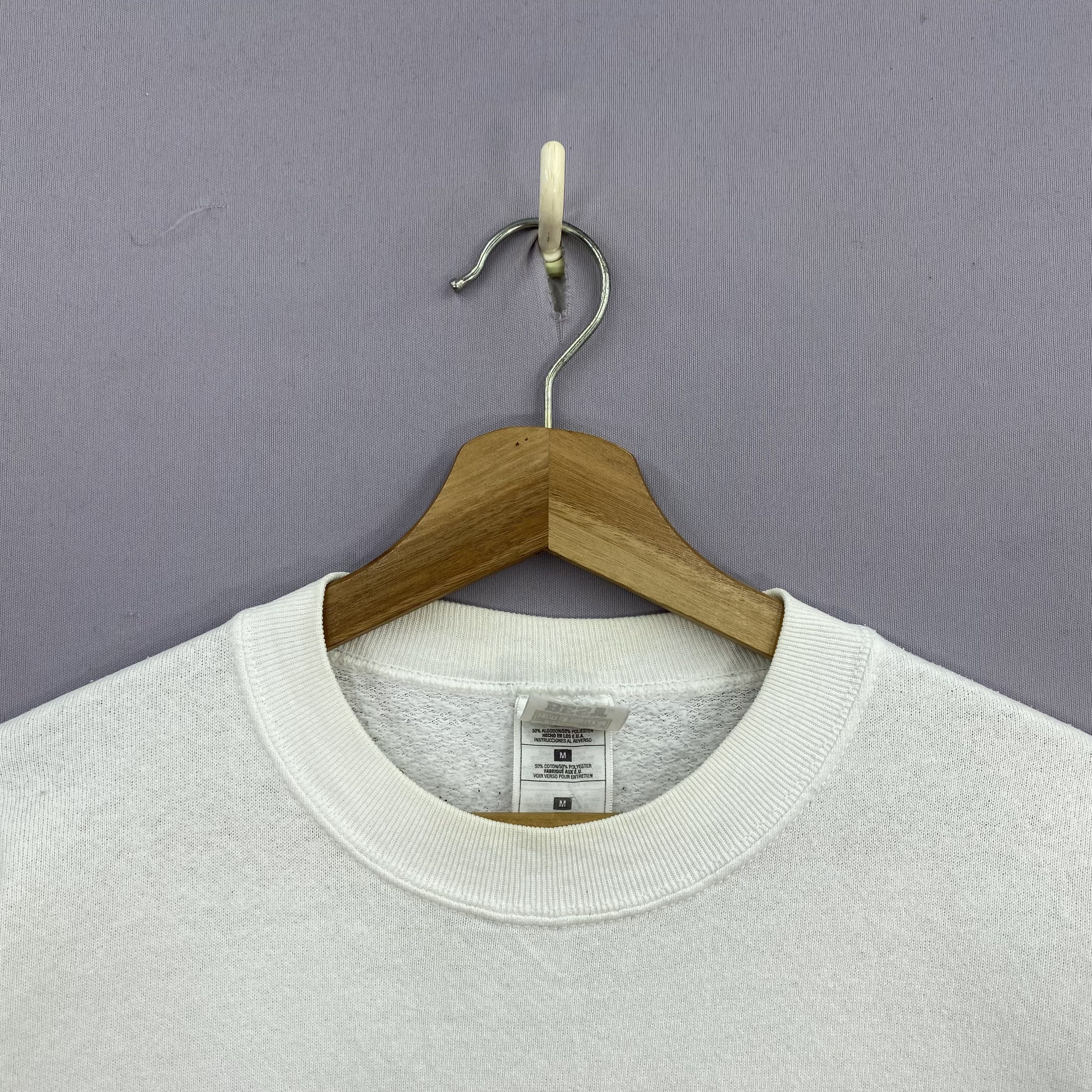 Vintage Vintage Y2K Fruit Of The Loom Sweatshirt Hollywood 85 USA Size US M / EU 48-50 / 2 - 5 Thumbnail