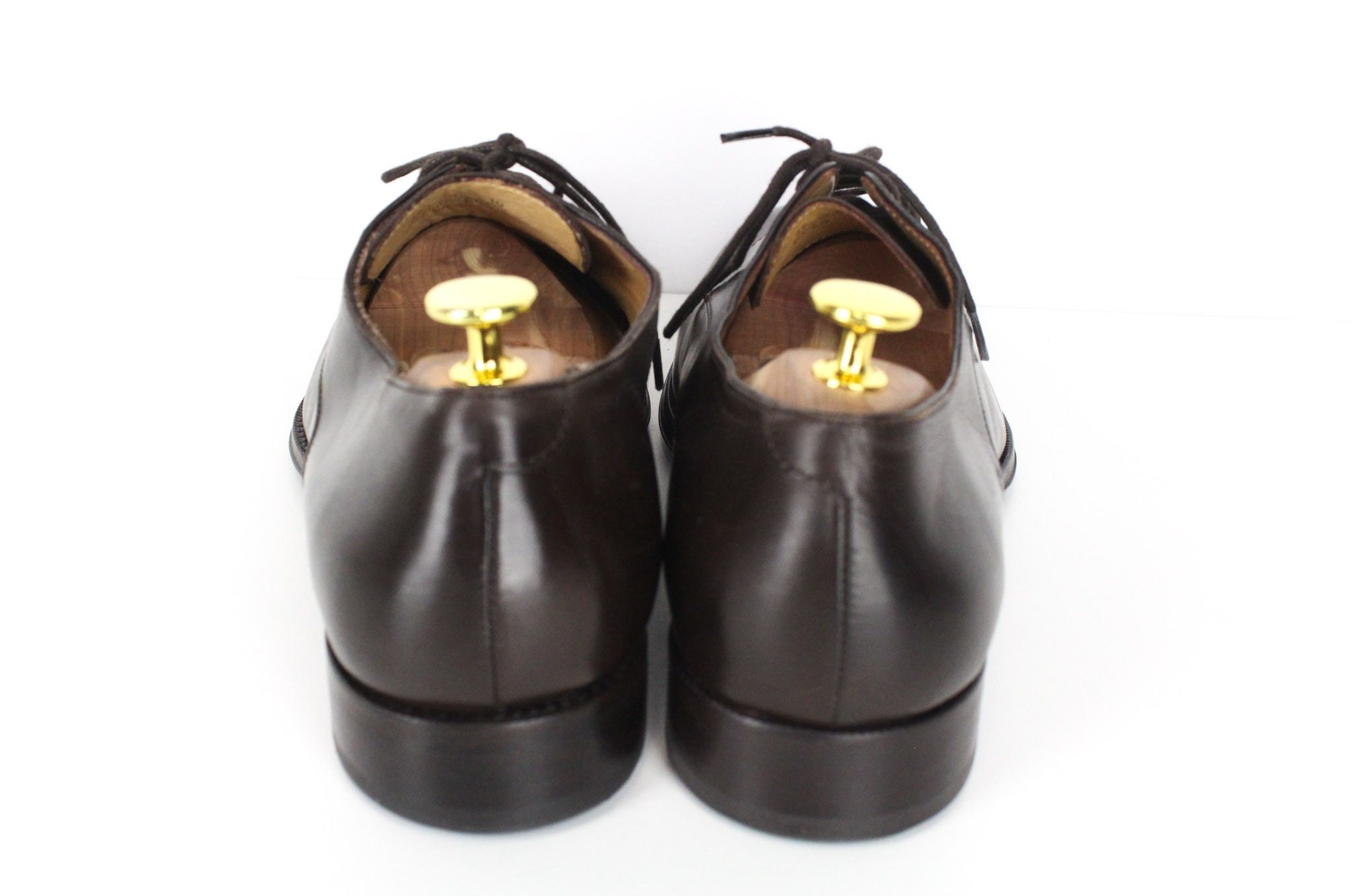 Suitsupply EU43 Brown Leather Low-Top Laced 72584 Size US 10 / EU 43 - 3 Thumbnail