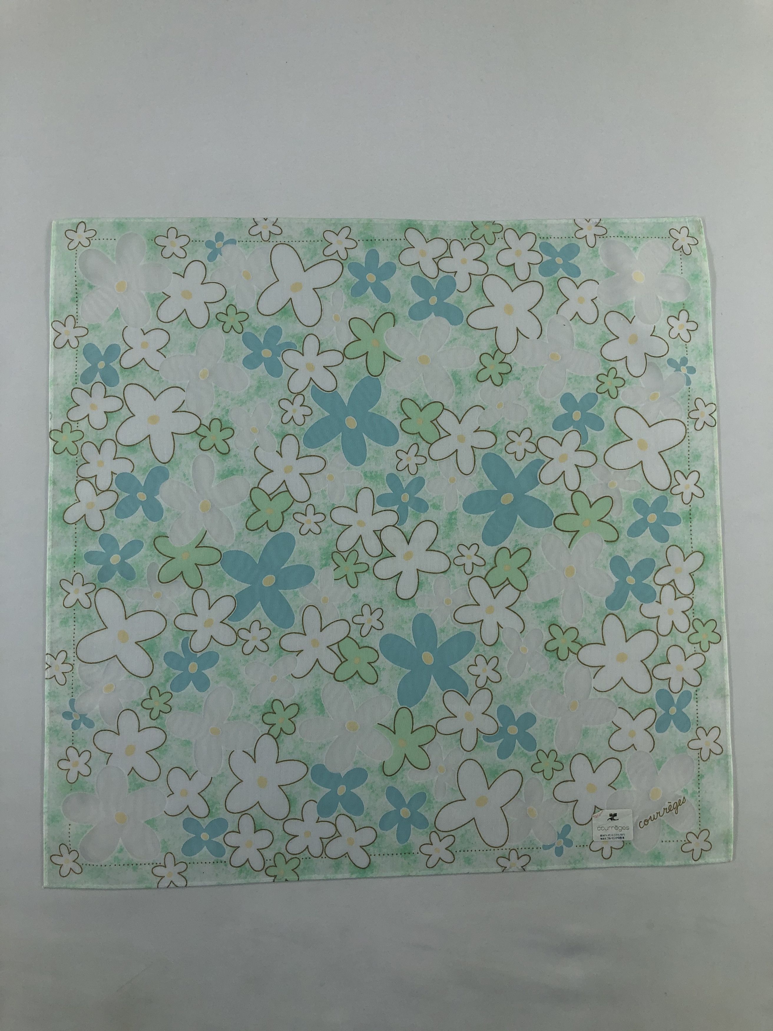 Courreges × Vintage Courreges Handkerchief / Bandana / Neckerchief Size ONE SIZE - 2 Thumbnail