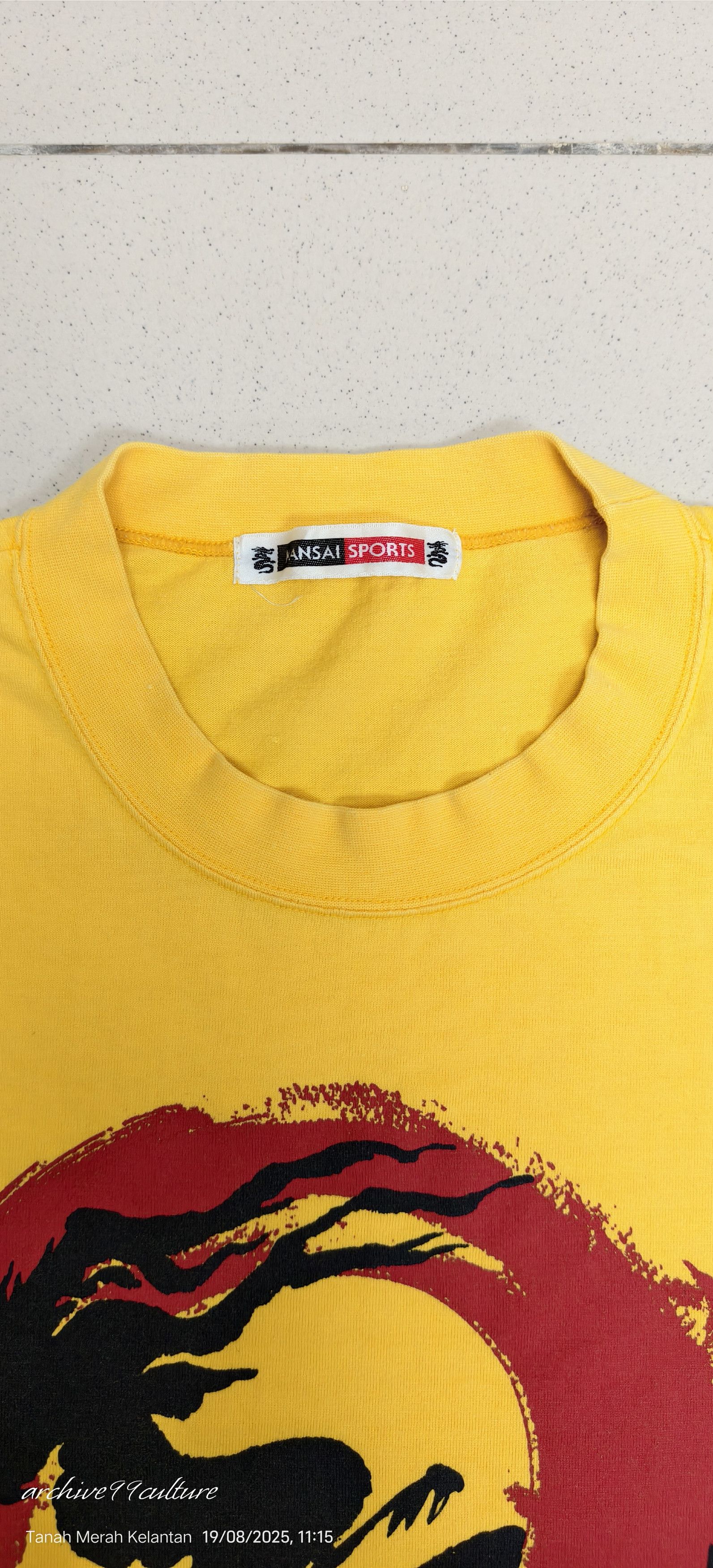 Kansai Yamamoto Archive KANSAI SPORTS YAMAMOTO Big logo's LS shirt 90's Size US L / EU 52-54 / 3 - 4 Thumbnail