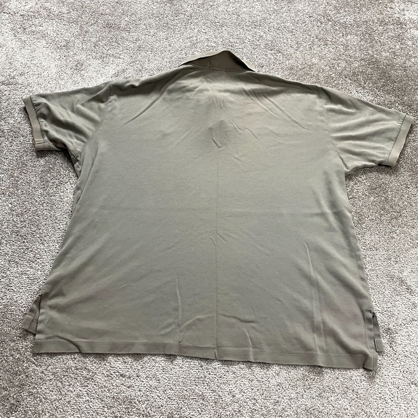 Ralph Lauren Polo Ralph Lauren Polo Shirt Gray 2XL Mens Short Sleeve Cotton Golf Activewear Size US XXL / EU 58 / 5 - 2 Thumbnail