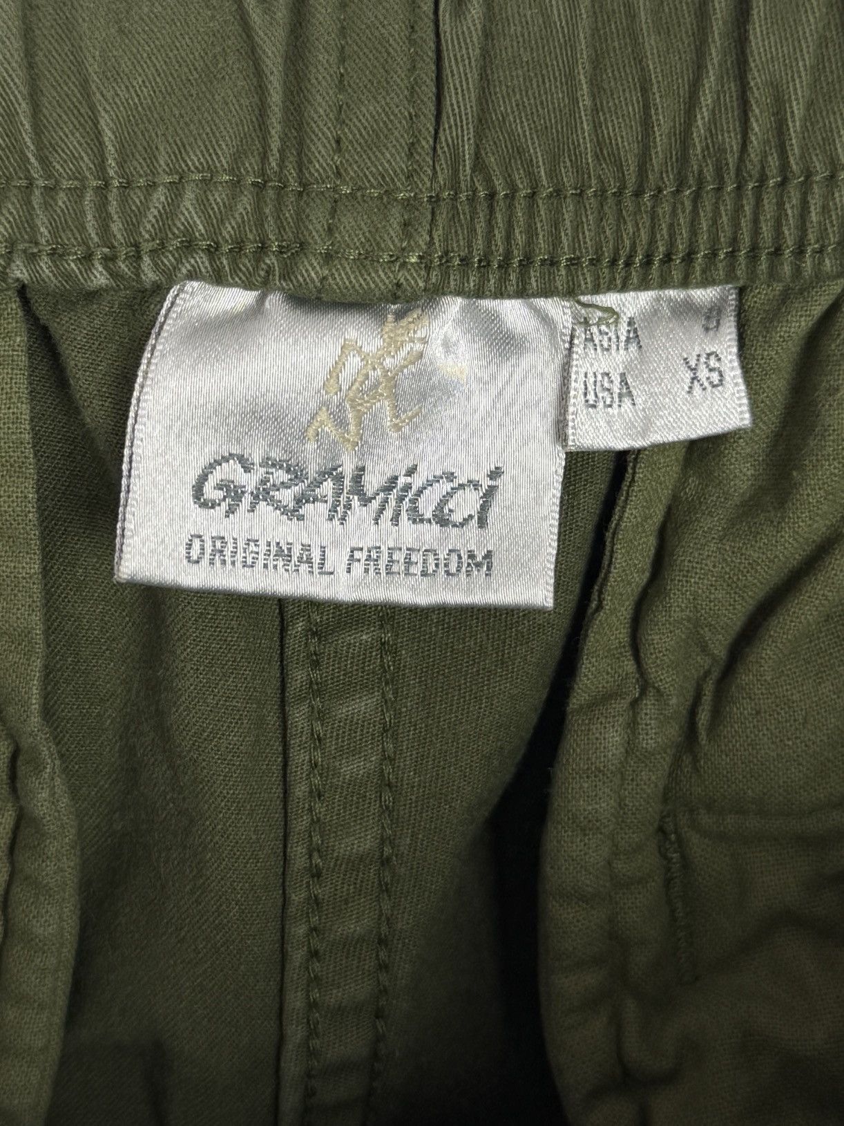 Gramicci Gramicci Green Cotton NN-Pants XS 28X30 Size US 28 / EU 44 - 4 Thumbnail