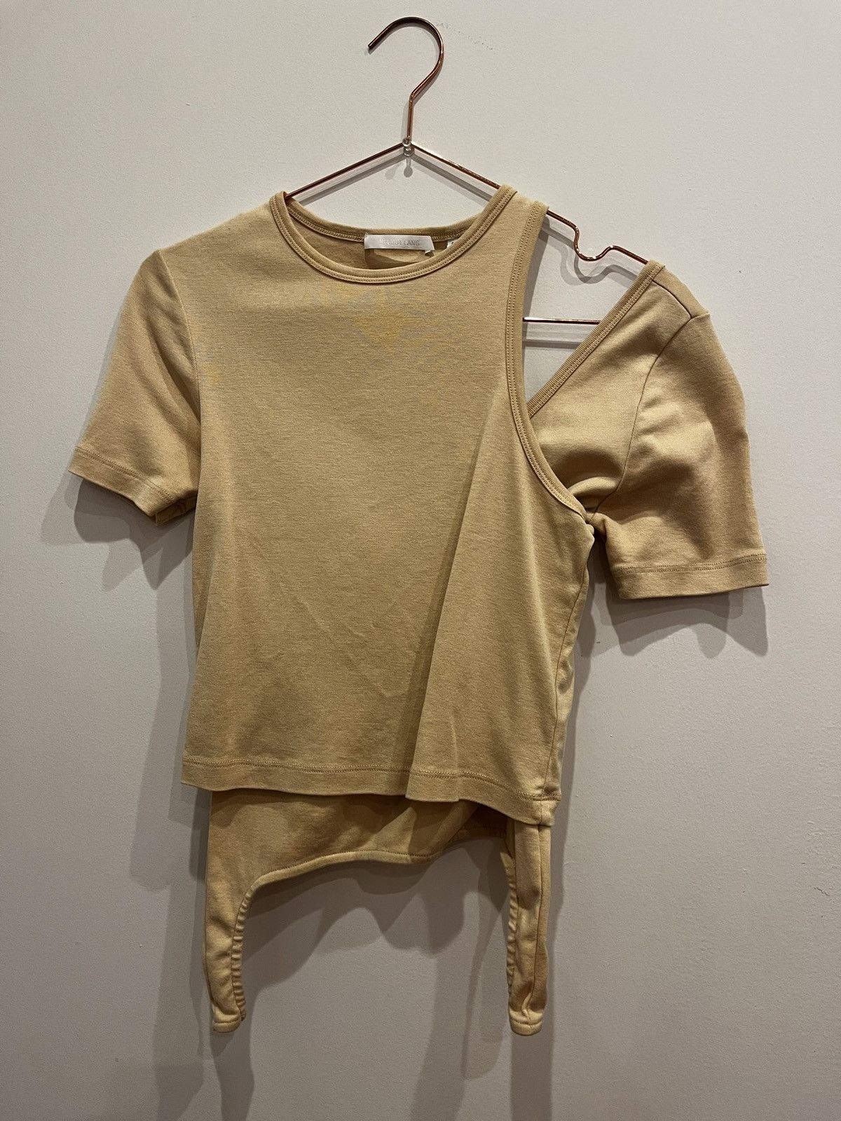 Helmut Lang Helmut Lang Asymmetrical Shirt (unisex) Size US S / EU 44-46 / 1 - 14 Thumbnail