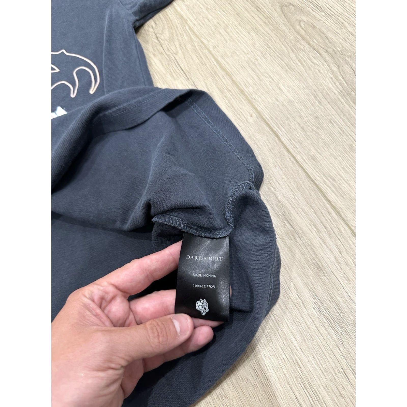 Darc Sport Darc Sport Wolves Club T Shirt Premium Vintage Oversized Grey Sz Med Size US M / EU 48-50 / 2 - 5 Thumbnail