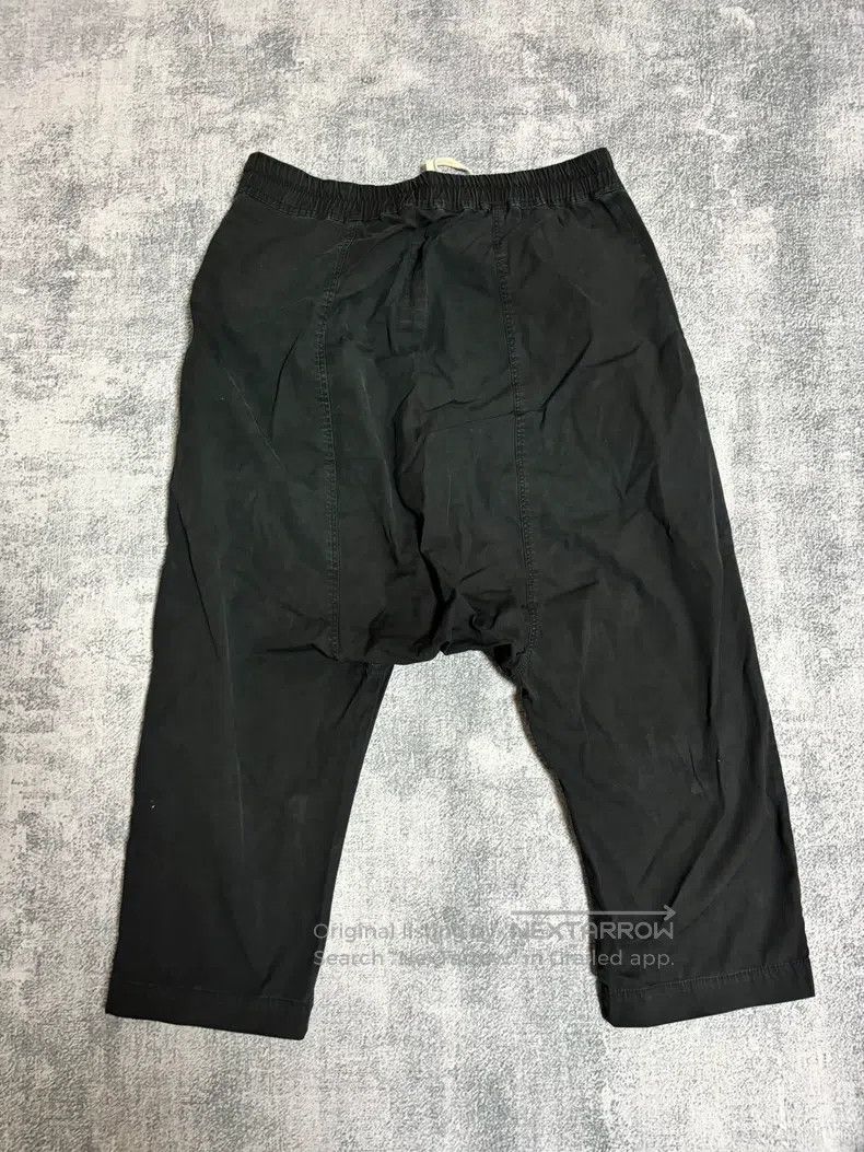 Rick Owens Rick Owens Mainline Stiff Black Cropped Pants Size US 38 / EU 54 - 2 Thumbnail