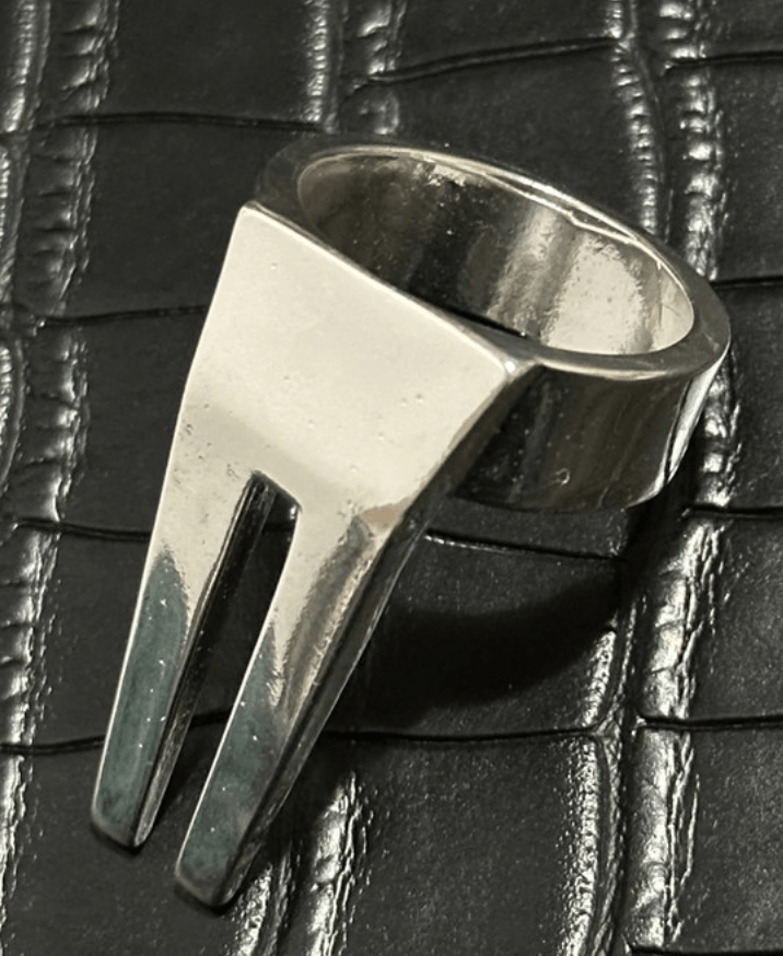 Rick Owens Rick Owens Silver Ring Braclet Necklace Avant Garde EX0237 Size ONE SIZE - 1 Thumbnail