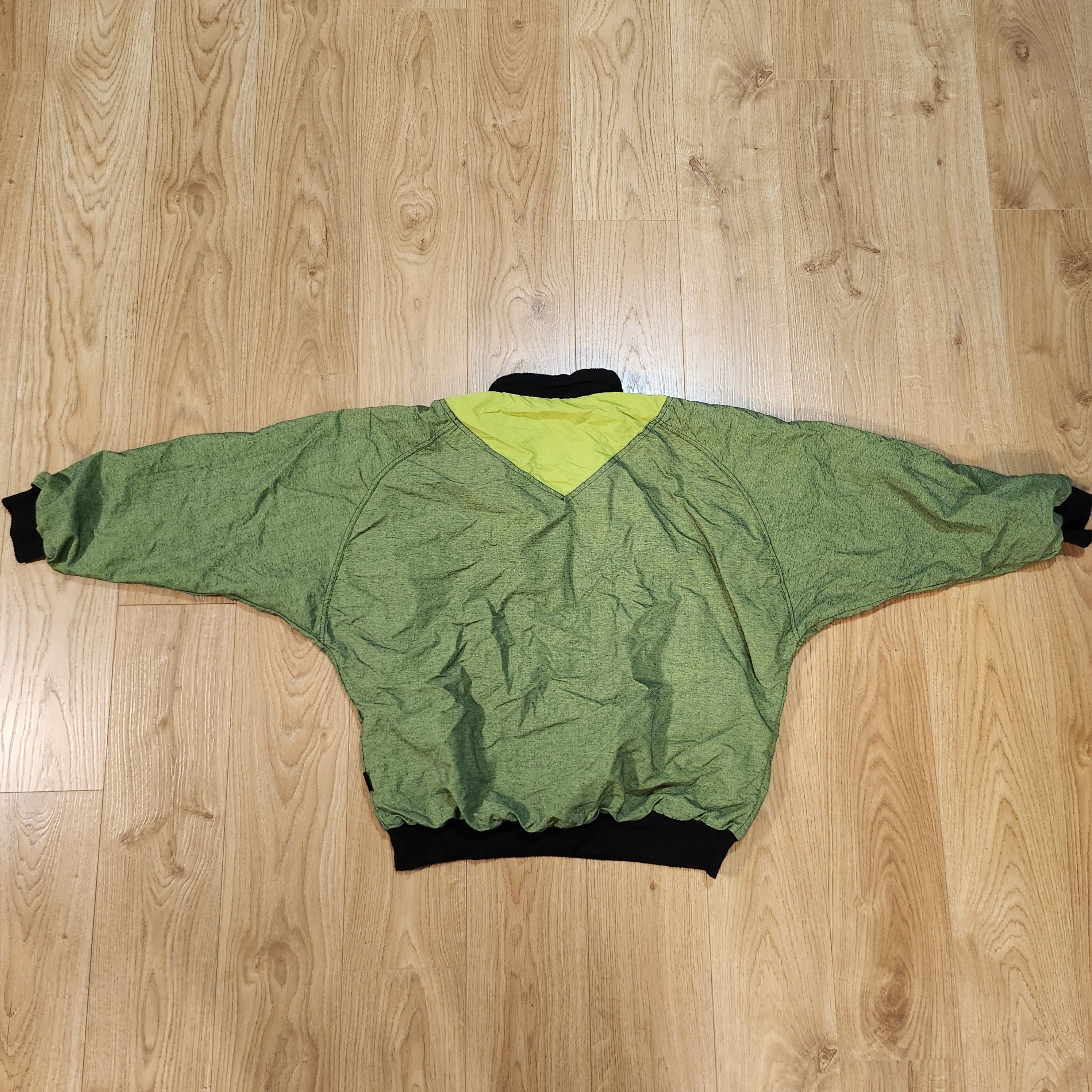 Vintage Athlet Vintage 90s Halfzip Green Jacket Size US M / EU 48-50 / 2 - 3 Thumbnail