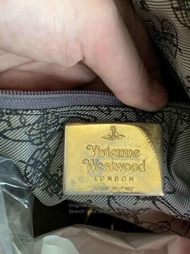 Vivienne Westwood vivienne westwood size os College Plaid Tote Bag Size ONE SIZE - 8 Thumbnail