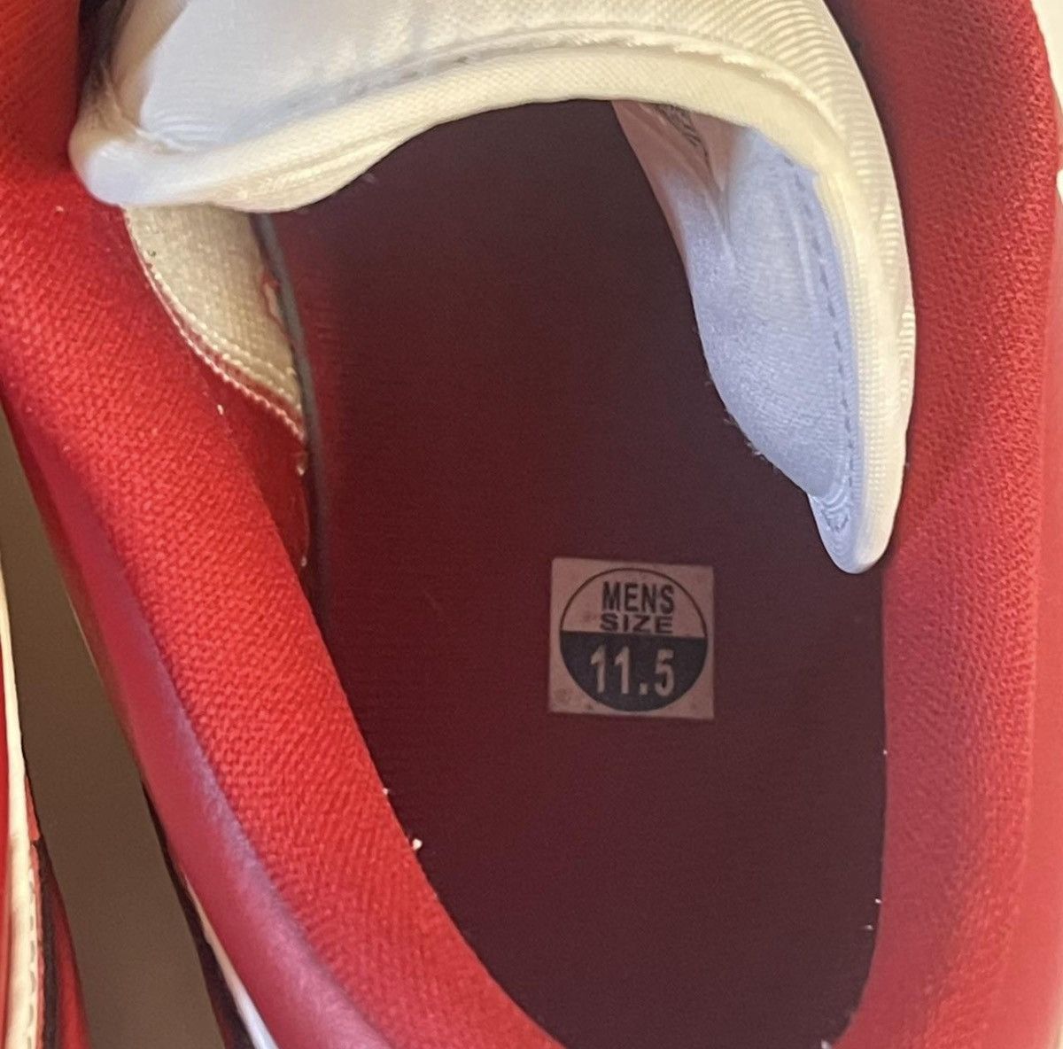 Jordan Brand Jordan 1 Low Gym Red CUSTOM Size US 11.5 / EU 44-45 - 7 Thumbnail