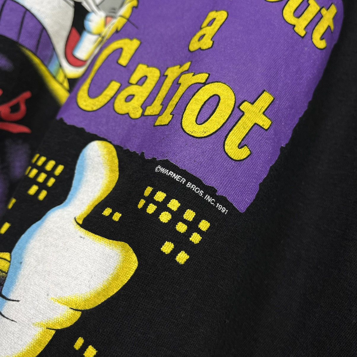 Warner Bros Vintage Warner Bros Bugs Bunny T Shirt 1991 Size US XL / EU 56 / 4 - 11 Thumbnail