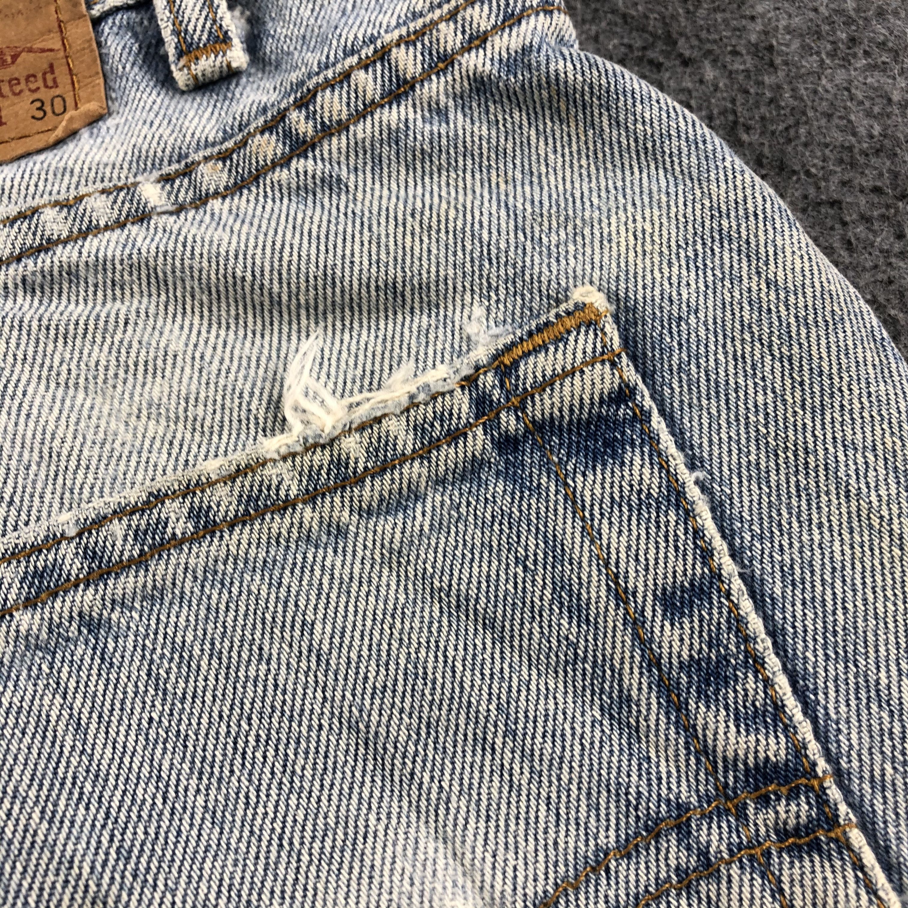 Levi's 90s Vintage Blue Wash Levis 550 Jeans-J2368 Size US 38 / EU 54 - 8 Thumbnail