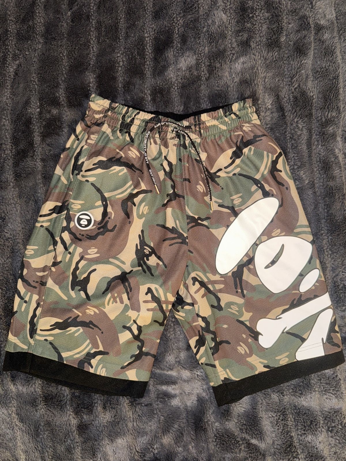 Aape AAPE Basketball Shorts Size US 31 - 1 Thumbnail