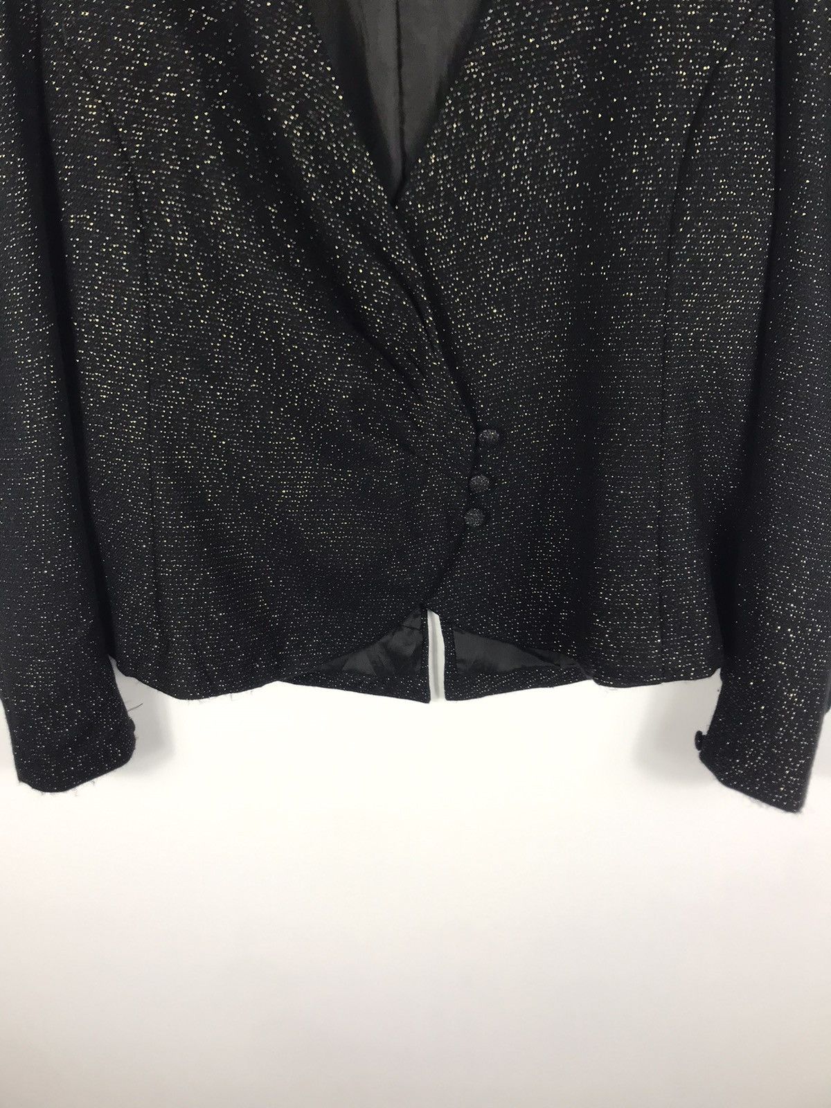 Vintage 🔥Nice Design Lanificio Ferrarin Italy Cropped Coat Jacket Size S / US 4 / IT 40 - 5 Thumbnail