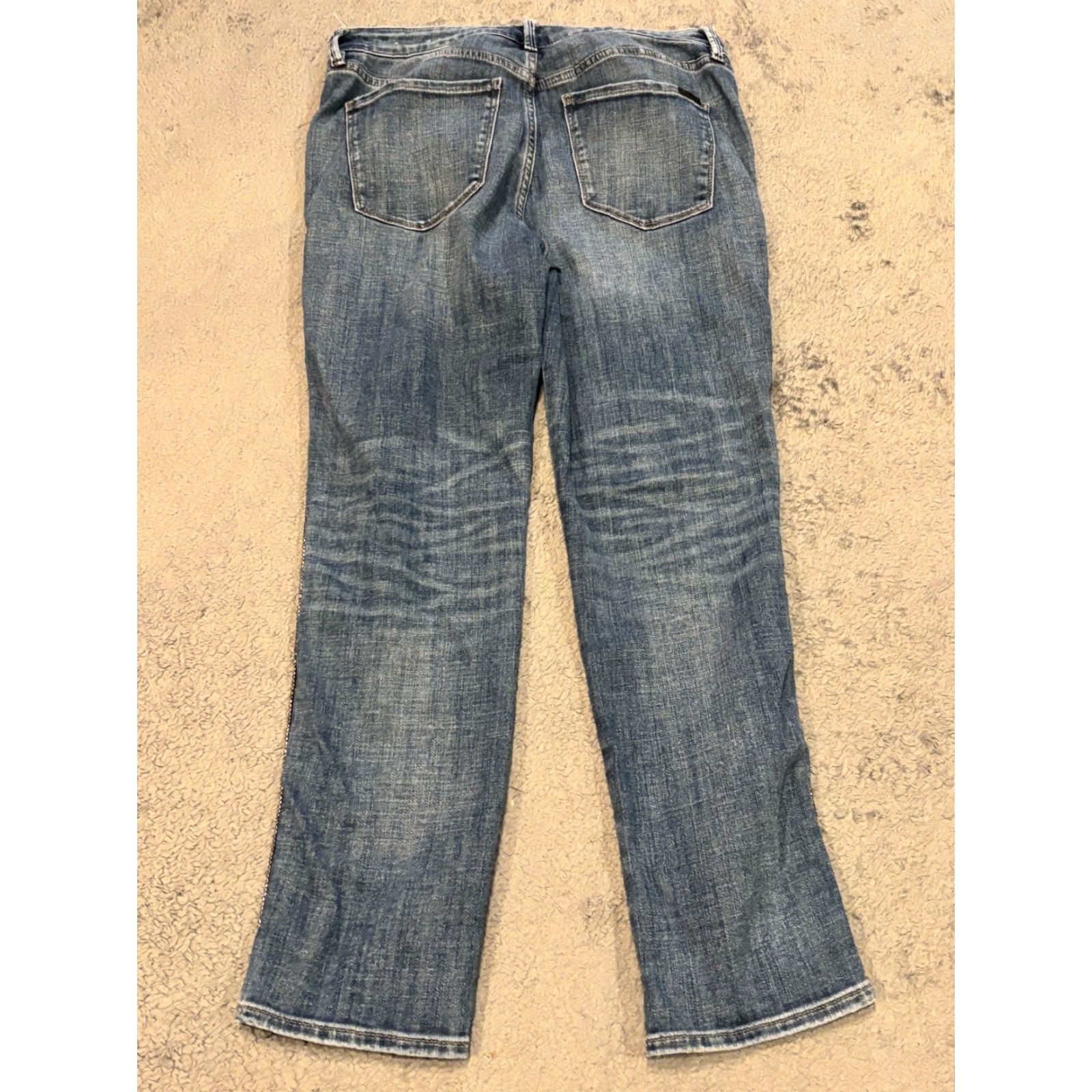 White House Black Market White House Black Market Jeans Womens 6 Blue Denim Slim Ankle Everyday Soft Size 28" / US 6 / IT 42 - 7 Thumbnail
