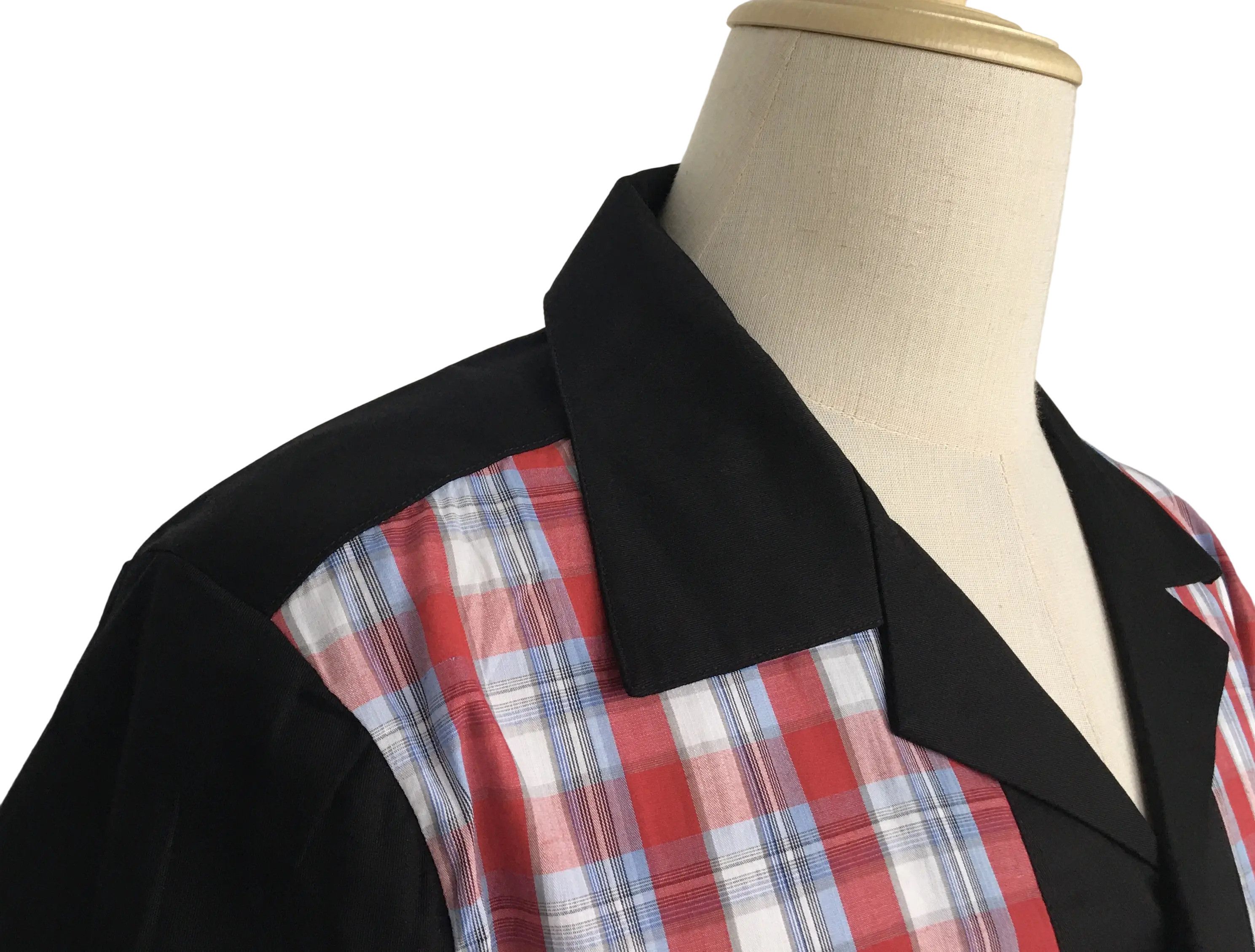 Other Red Plaid Men Shirts Retro Style Size US M / EU 48-50 / 2 - 5 Thumbnail