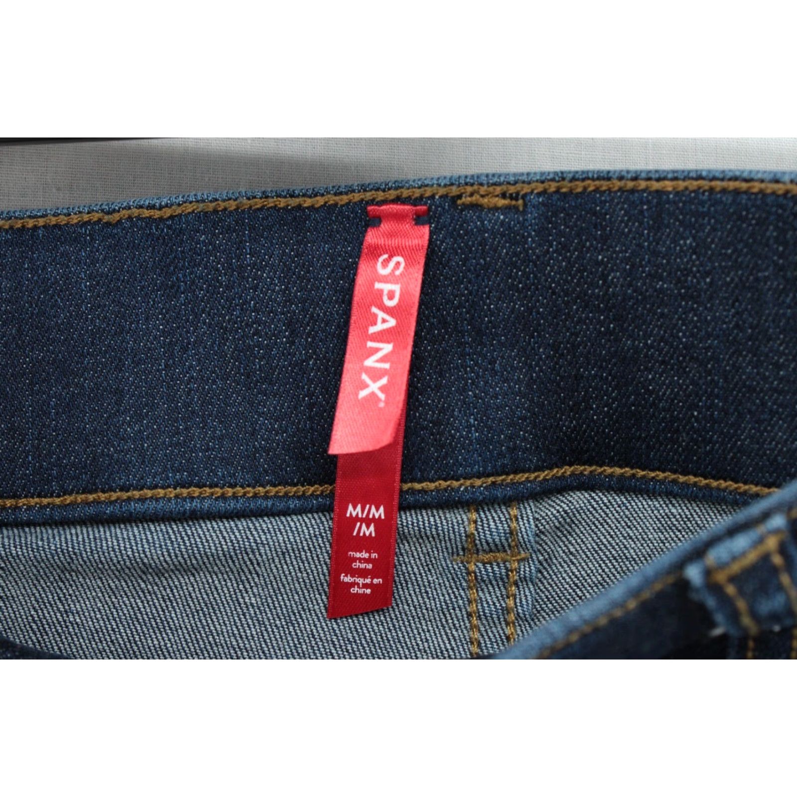 Spanx Spanx Flare Jeans M Regular Midnight Shade Stretch Slimming 20327R Womens Size 32" / US 10 / IT 46 - 7 Thumbnail