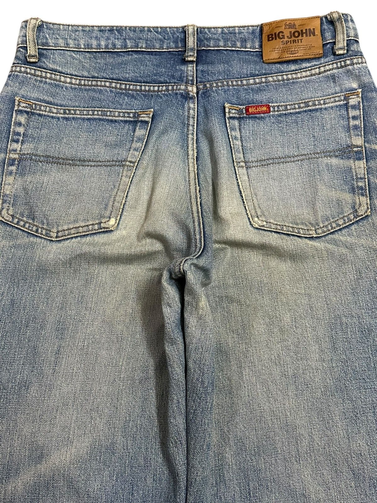 Big John Vintage Big John Mud Wash Distressed Baggy Jeans Size US 32 / EU 48 - 5 Thumbnail