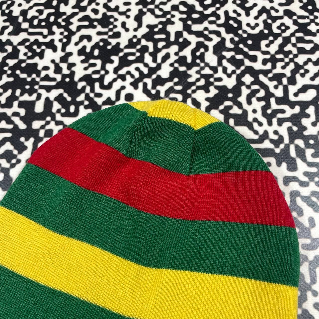 NEFF Vintage Y2K NEFF 2 Side Striped Skate SK8 Style Hat Size ONE SIZE - 7 Thumbnail