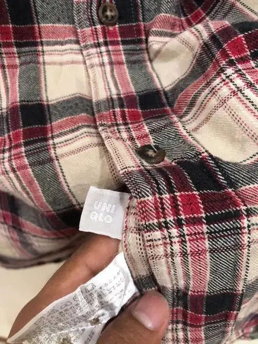 Japanese Brand Japanese Brand Uniqlo Plaid Tartan Flannel Shirt 👕 Size US L / EU 52-54 / 3 - 3 Thumbnail