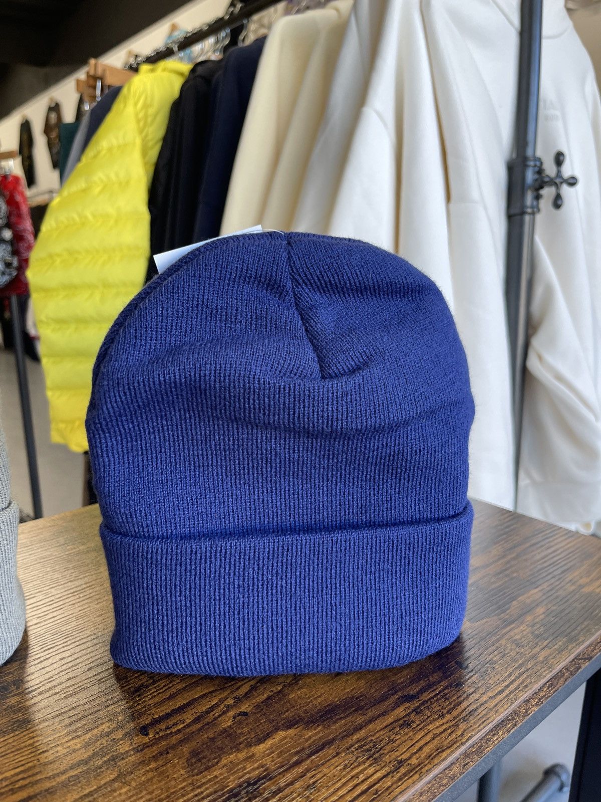 Supreme Supreme Beanie Navy Size ONE SIZE - 2 Thumbnail