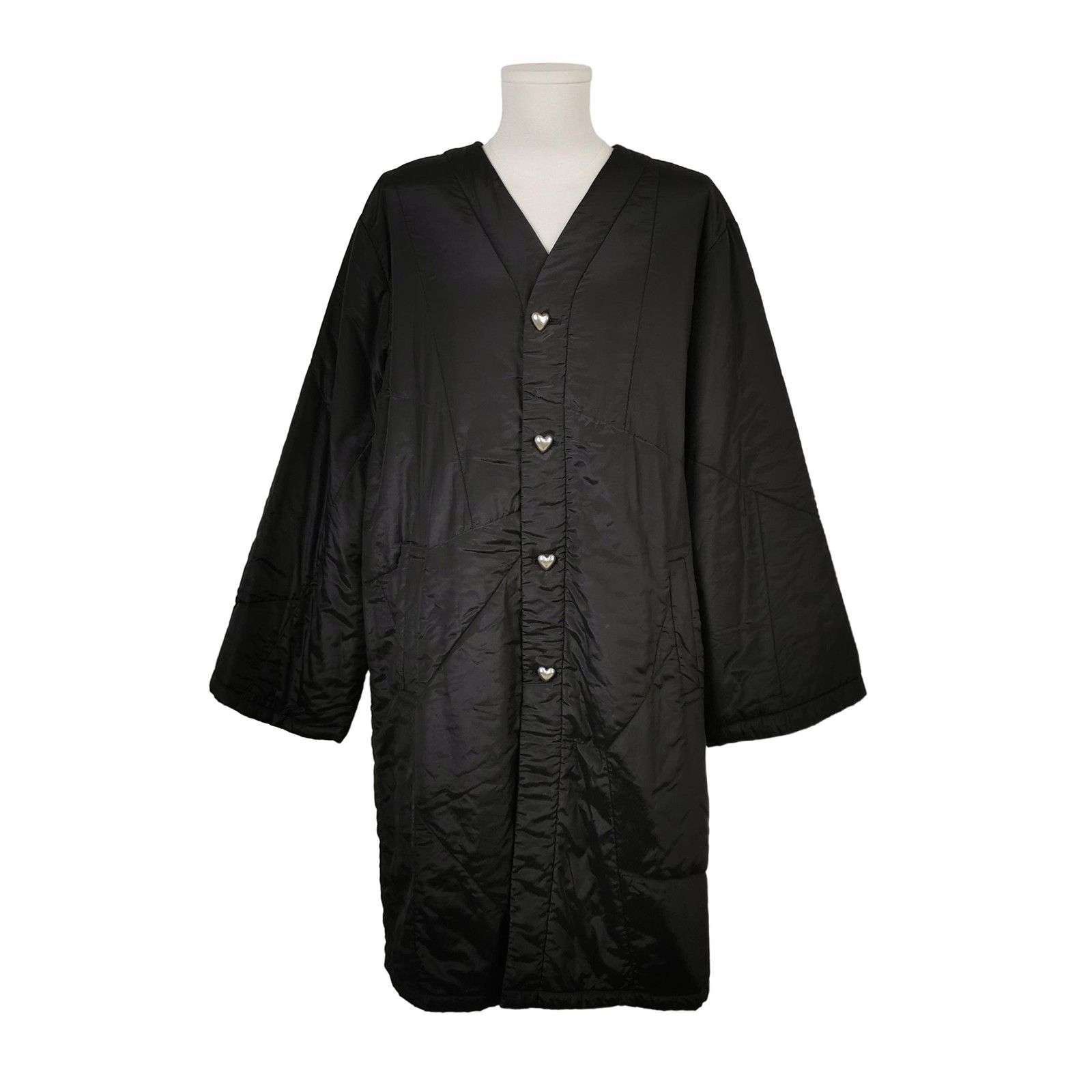 Acne Studios Acne Studios Heart Button Padded Coat 48 Size US M / EU 48-50 / 2 - 1 Thumbnail