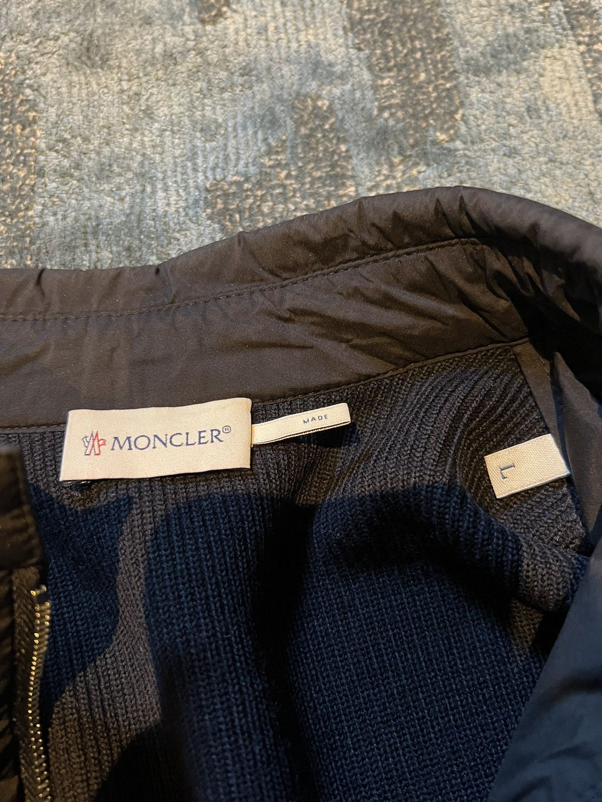 Moncler Moncler Knit Sweater Jacket Size US L / EU 52-54 / 3 - 4 Thumbnail