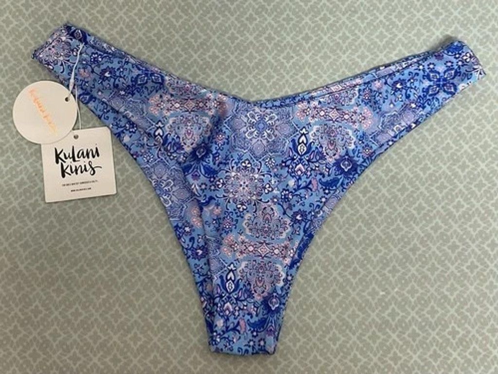 Other NWT Kulani Kinis Cheeky V Bikini Bottoms Santoriny Women 2XL Size ONE SIZE - 10 Thumbnail