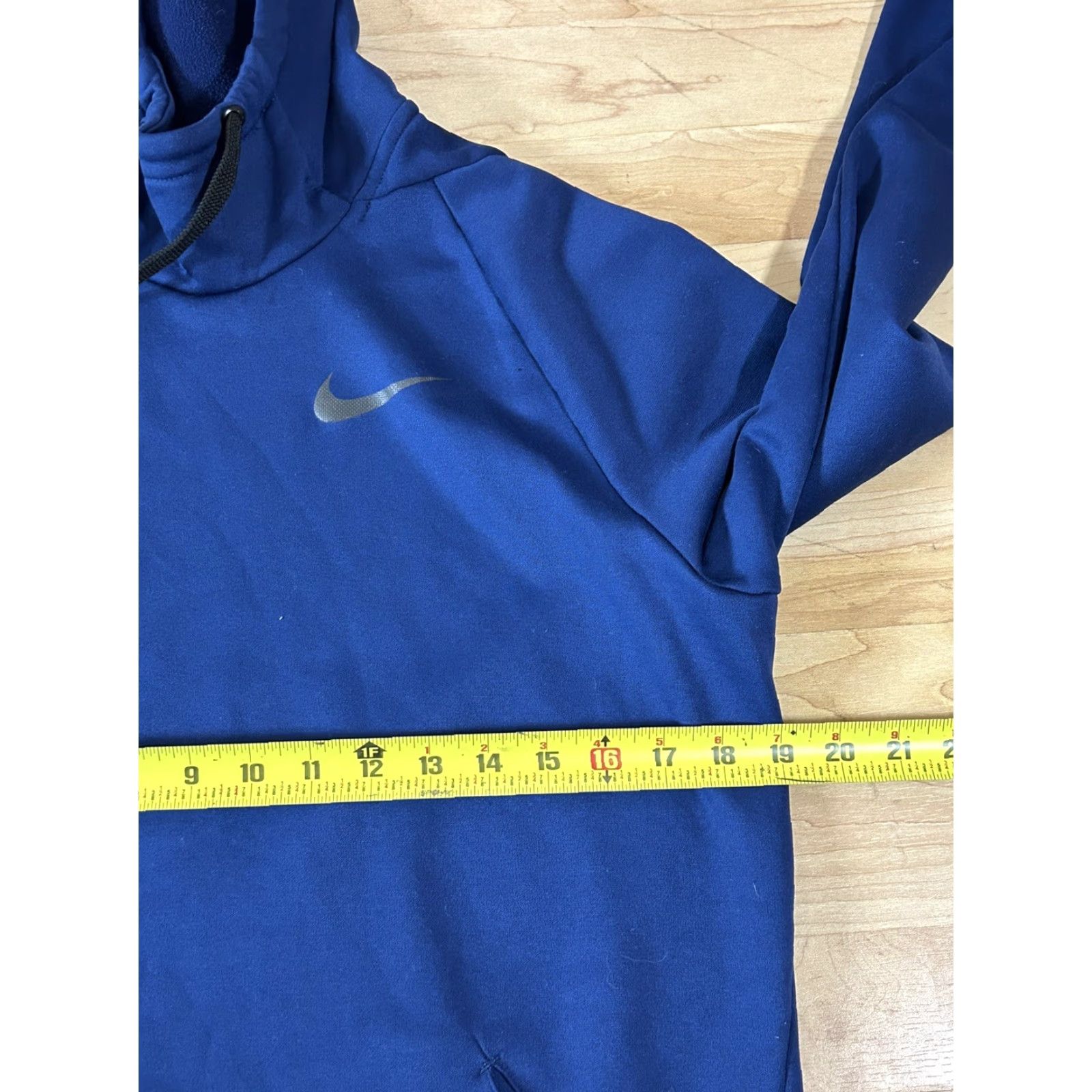 Nike Nike Sportswear Hoodie Men Small Therma Blue Mock Neck Full Zip S Regular Polyester Fleece Long Sleeve Blue Size US S / EU 44-46 / 1 - 3 Thumbnail