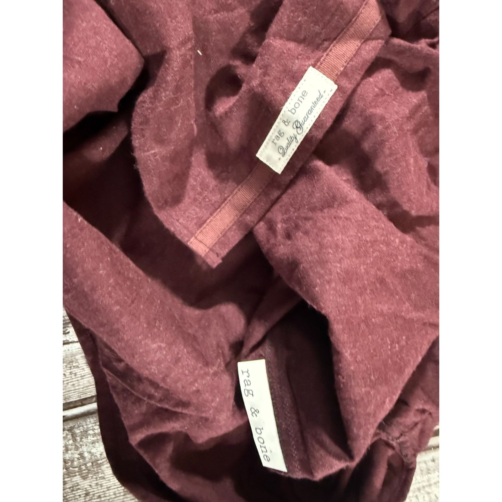Rag & Bone rag & bone Paperweight Varsity Jacket shacket size M color b Size US M / EU 48-50 / 2 - 3 Thumbnail