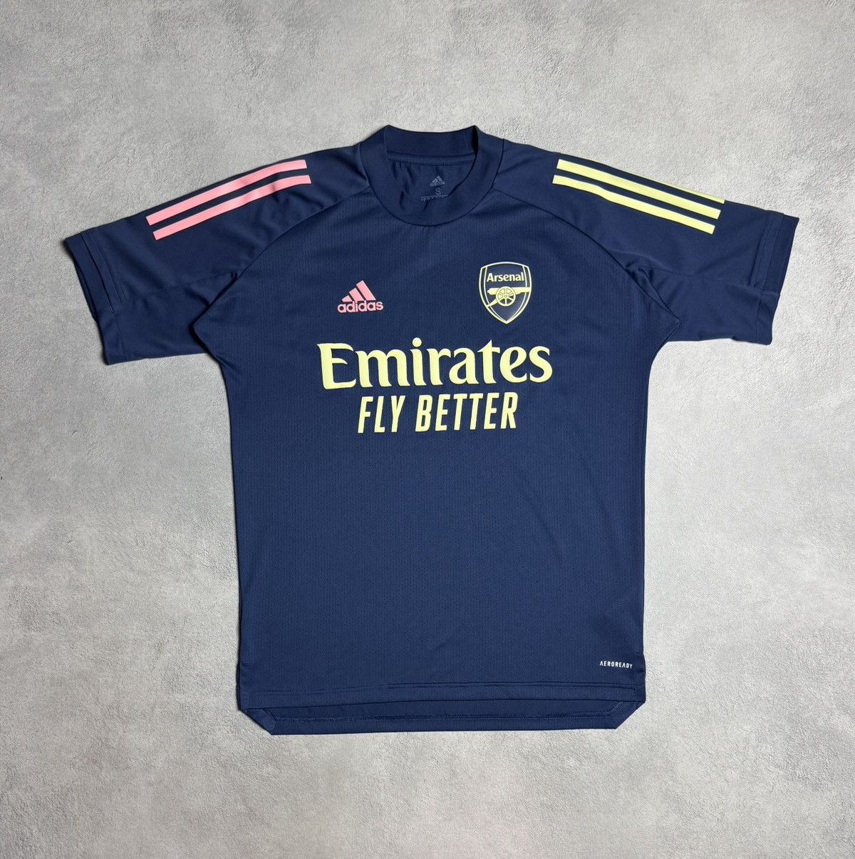 Adidas Arsenal London 2020 2021 Training Shirt Soccer Jersey Adidas Size US S / EU 44-46 / 1 - 1 Thumbnail