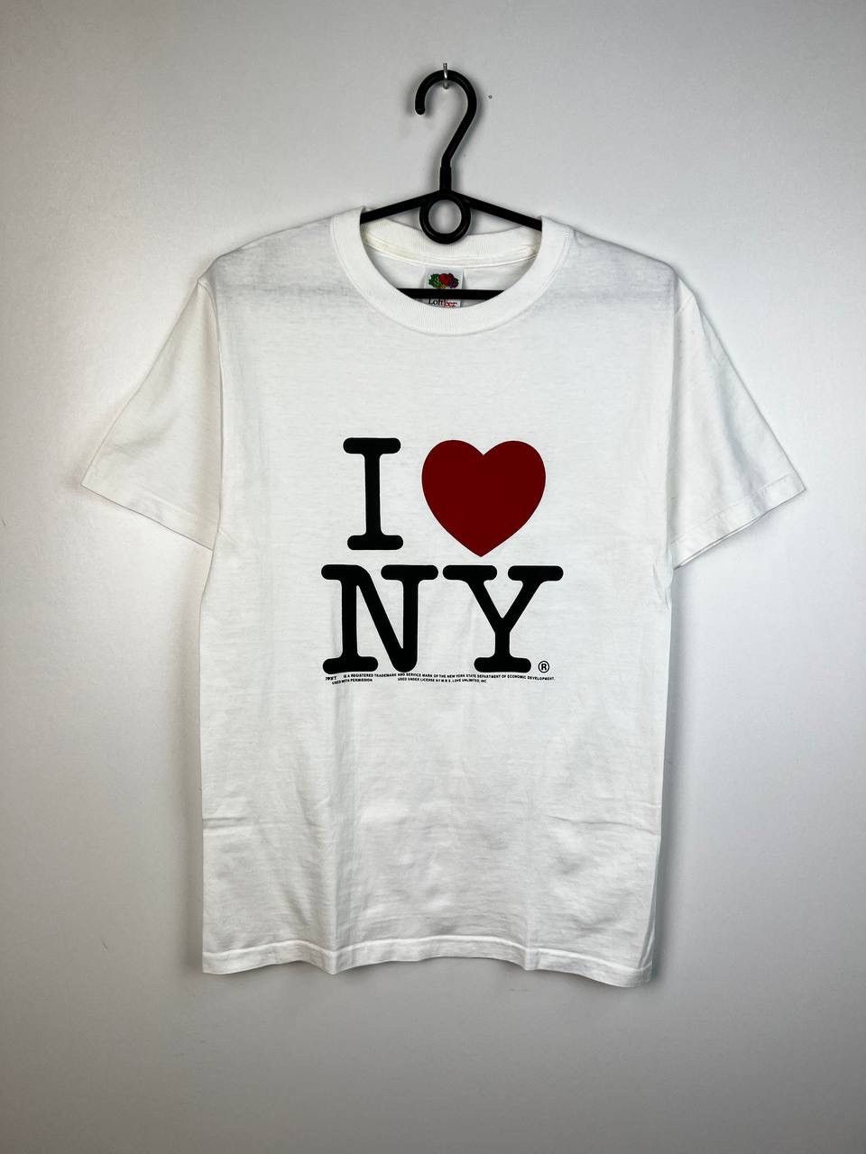 Vintage I Love New York Vintage crazy t-shirts size S Size US S / EU 44-46 / 1 - 1 Thumbnail