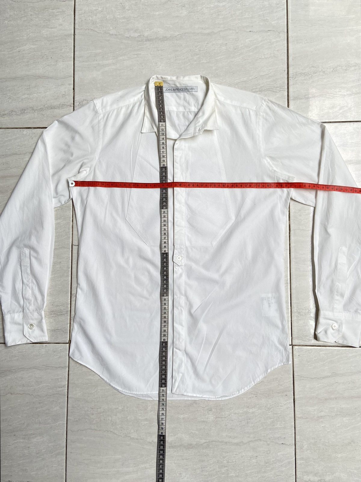 Designer × JOHN LAWRENCE SULLIVAN × Japanese Brand JOHN LAWRENCE SULLIVAN White Shirt Size US S / EU 44-46 / 1 - 2 Thumbnail