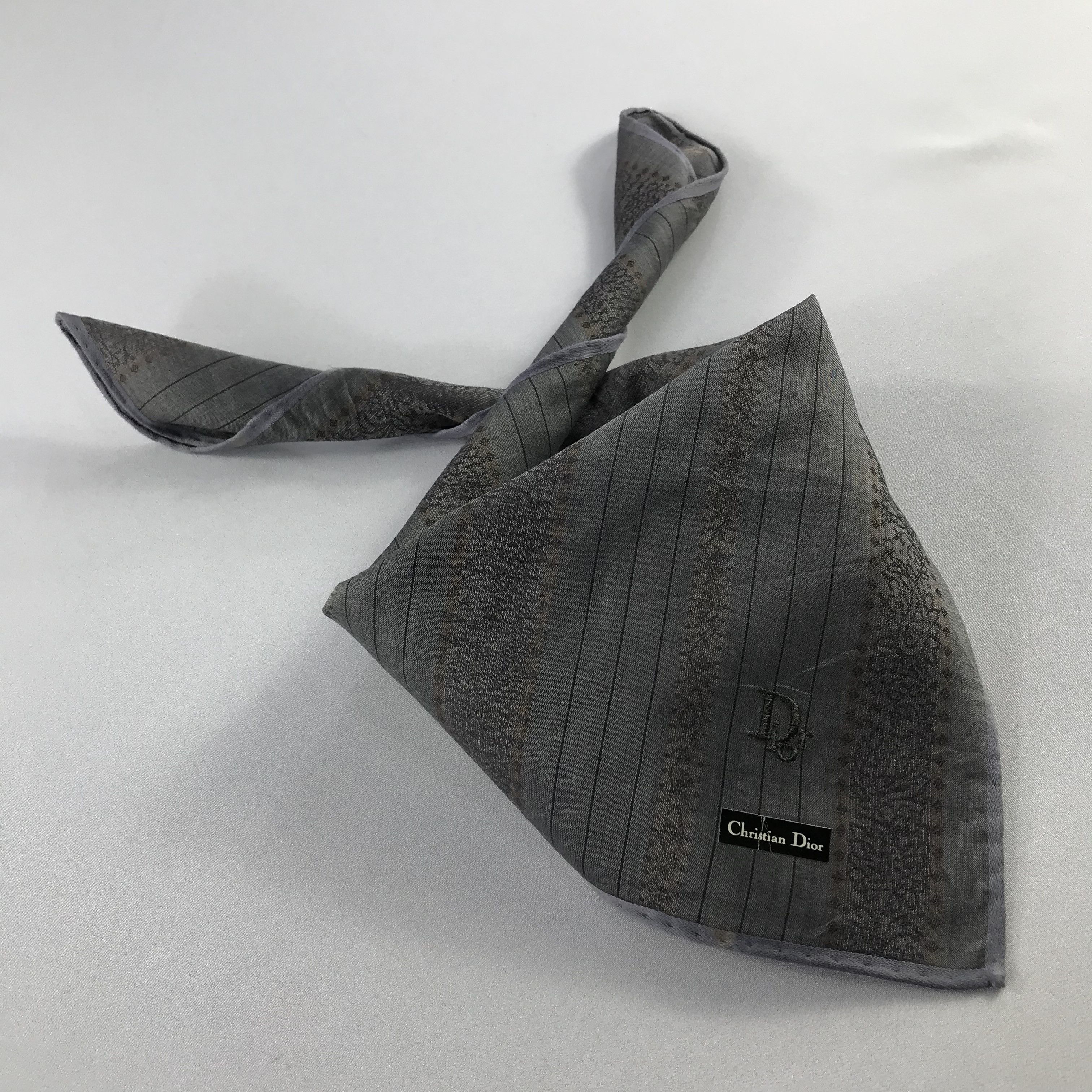 Christian Dior Monsieur CHRistian Dior Handkerchief / Bandana / Neckerchief C649 Size ONE SIZE - 2 Thumbnail