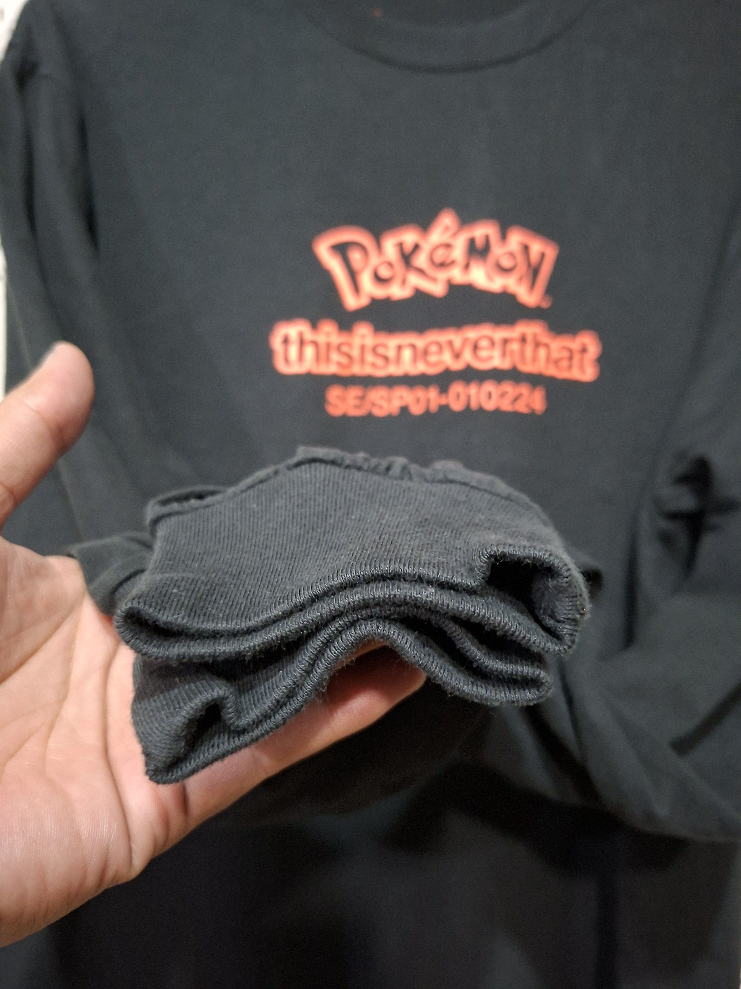 Pokemon 90'S POKEMON X THISISNEVERTHAT REVERSIBLE LONGSLEEVE Size US L / EU 52-54 / 3 - 7 Thumbnail