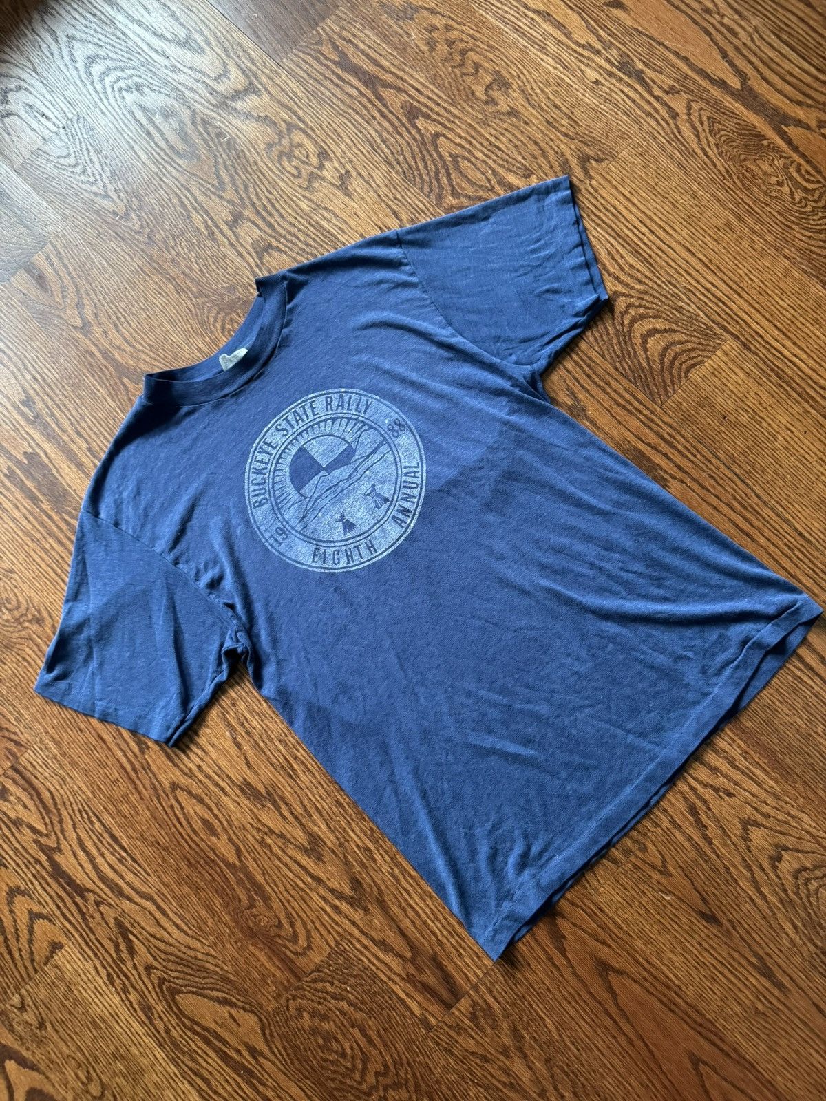 Vintage Vintage Blue Buckeye State T Shirt Size US M / EU 48-50 / 2 - 11 Thumbnail