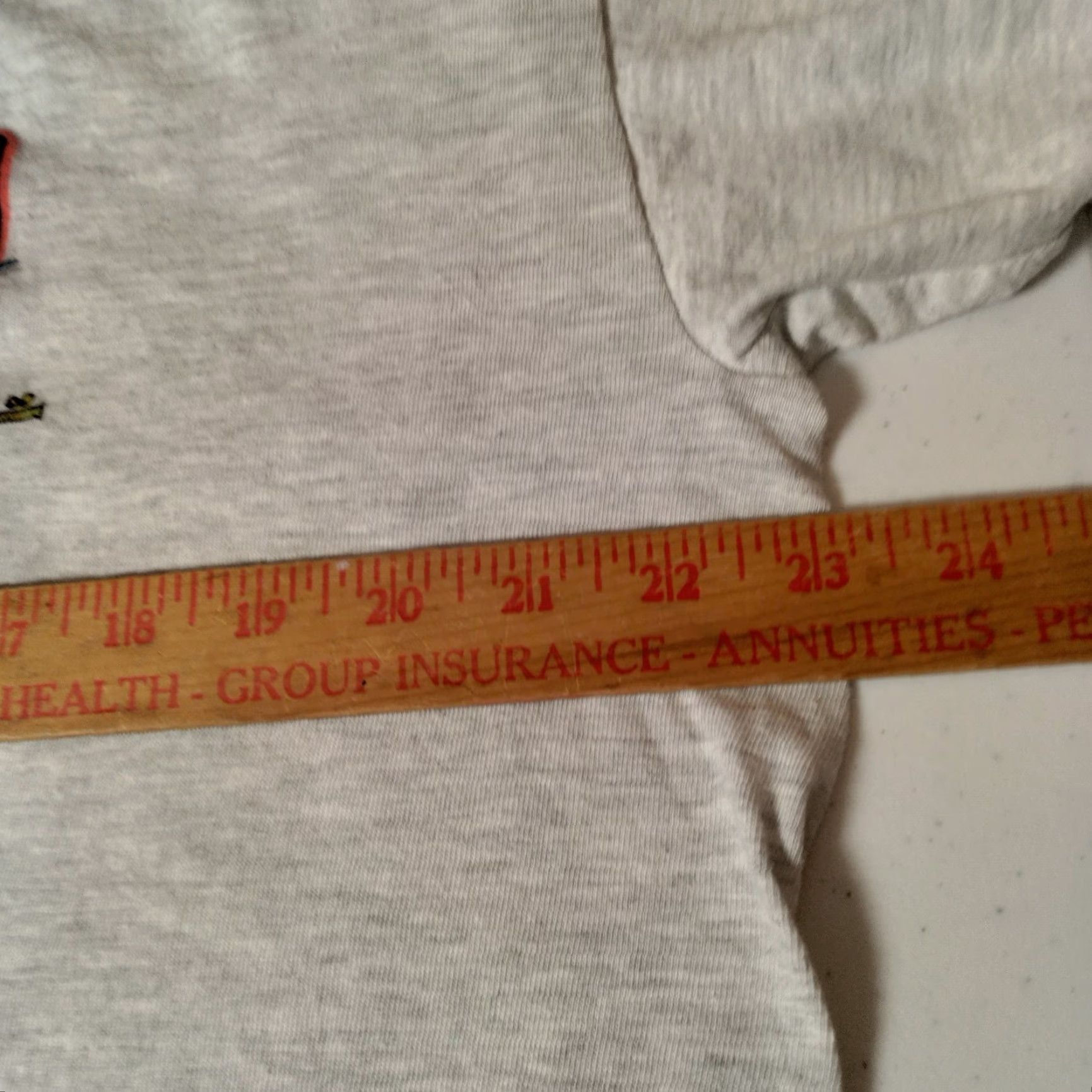 Vintage VINTAGE Creditee Men T-Shirt XL Gray American Diner Food Graphic 80s Single Stitch Cotton Size US XL / EU 56 / 4 - 5 Thumbnail