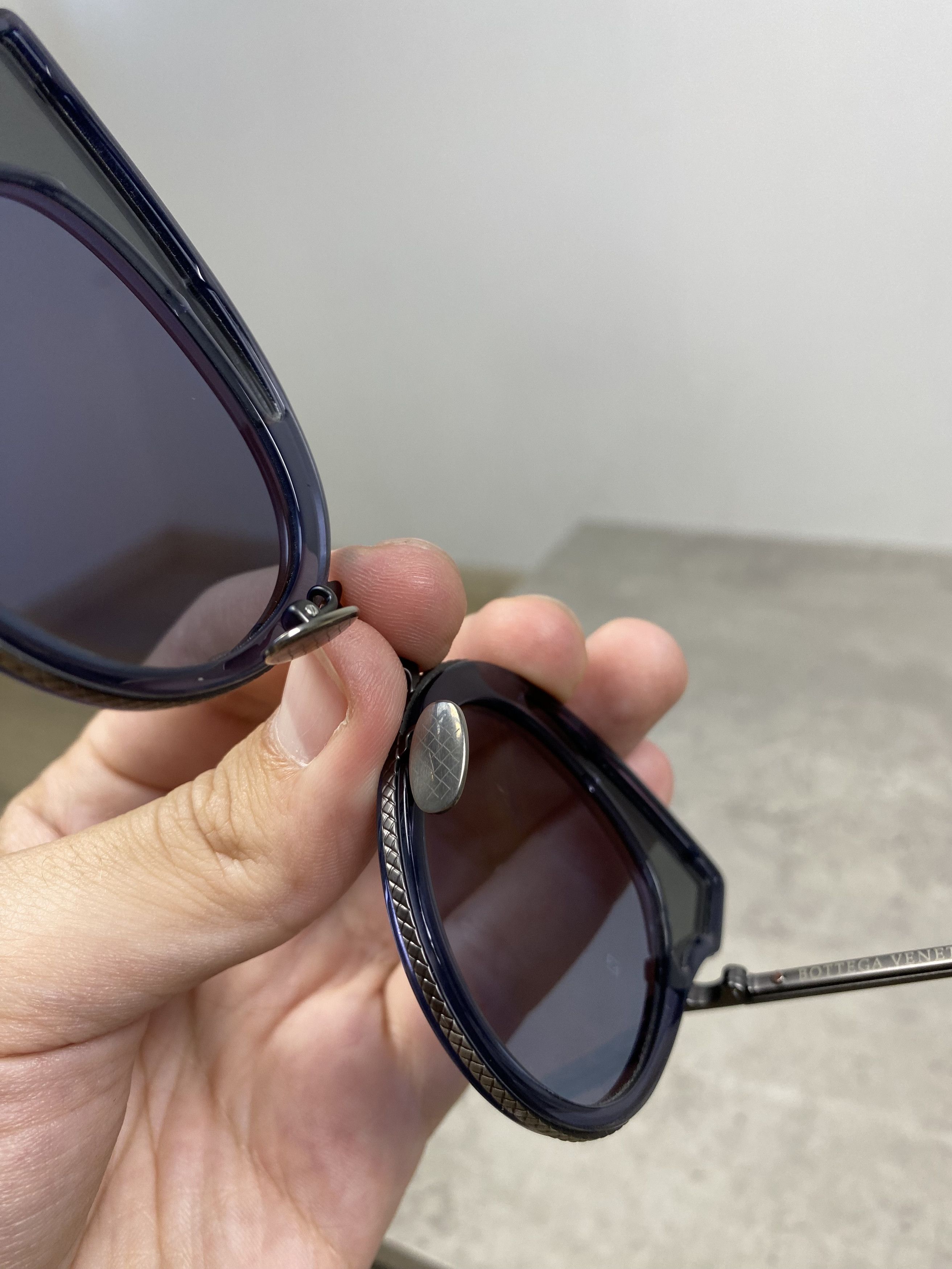 Bottega Veneta BOTTEGA VENETA Cat Eye Sunglasses BV0094S ZEISS Mirror Trim Size ONE SIZE - 11 Thumbnail
