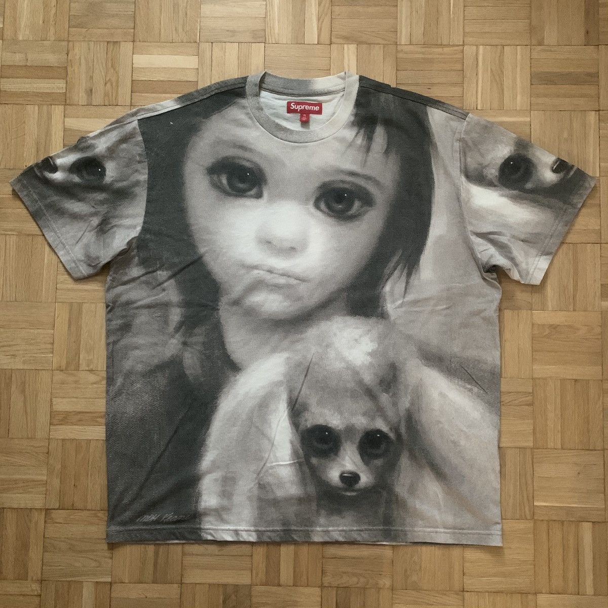 Supreme Margaret Keane Best Friends Grey