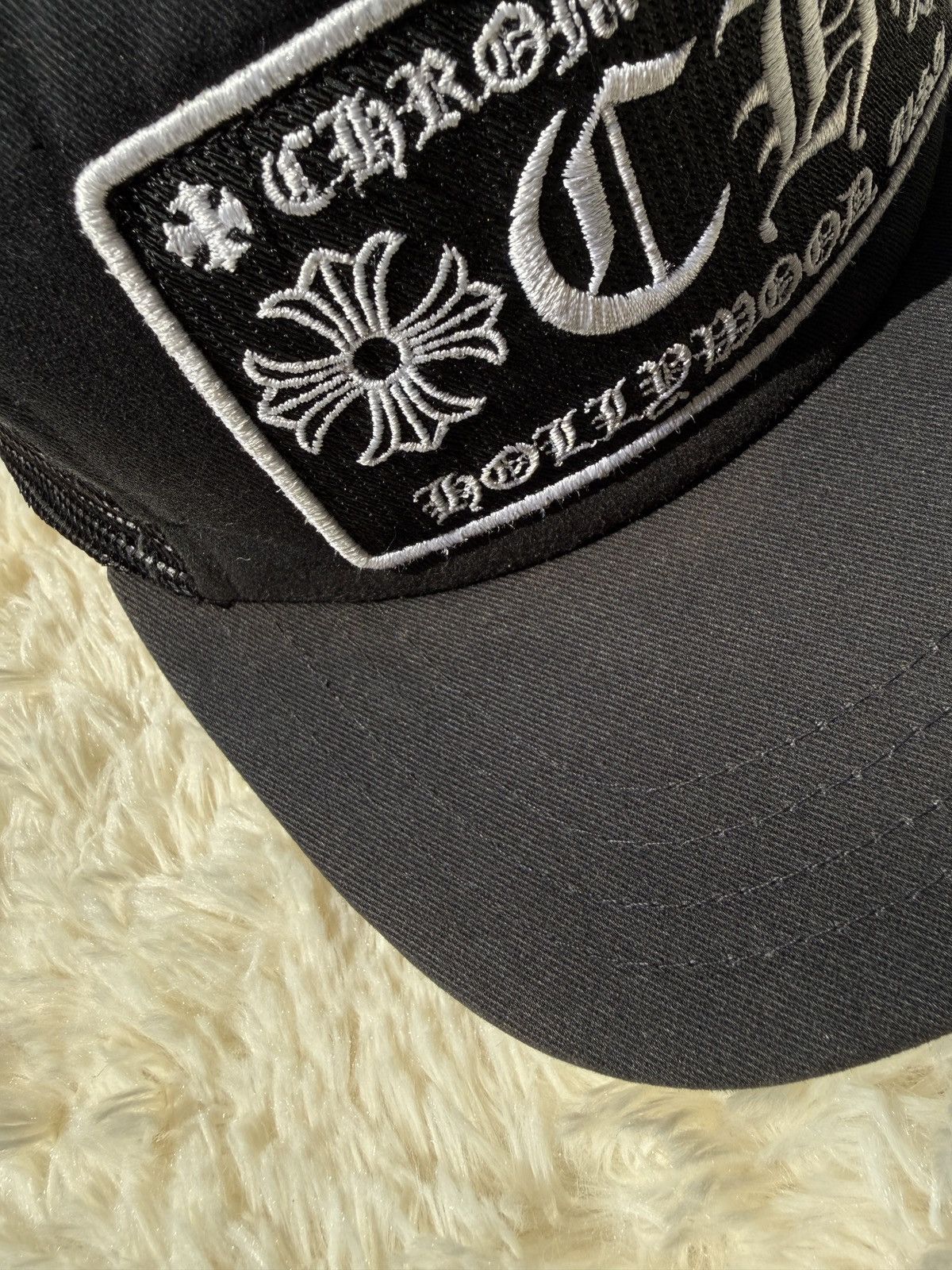 Chrome Hearts Chrome Hearts CH Hollywood Trucker Hat Size ONE SIZE - 3 Thumbnail
