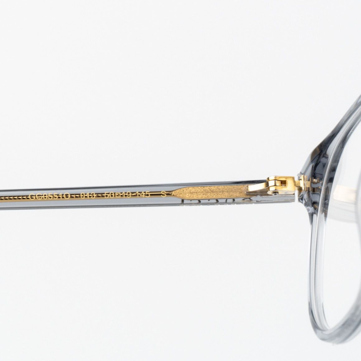 Gucci NEW Gucci GG0551O 013 Oval Unisex Eyeglasses Size ONE SIZE - 8 Thumbnail
