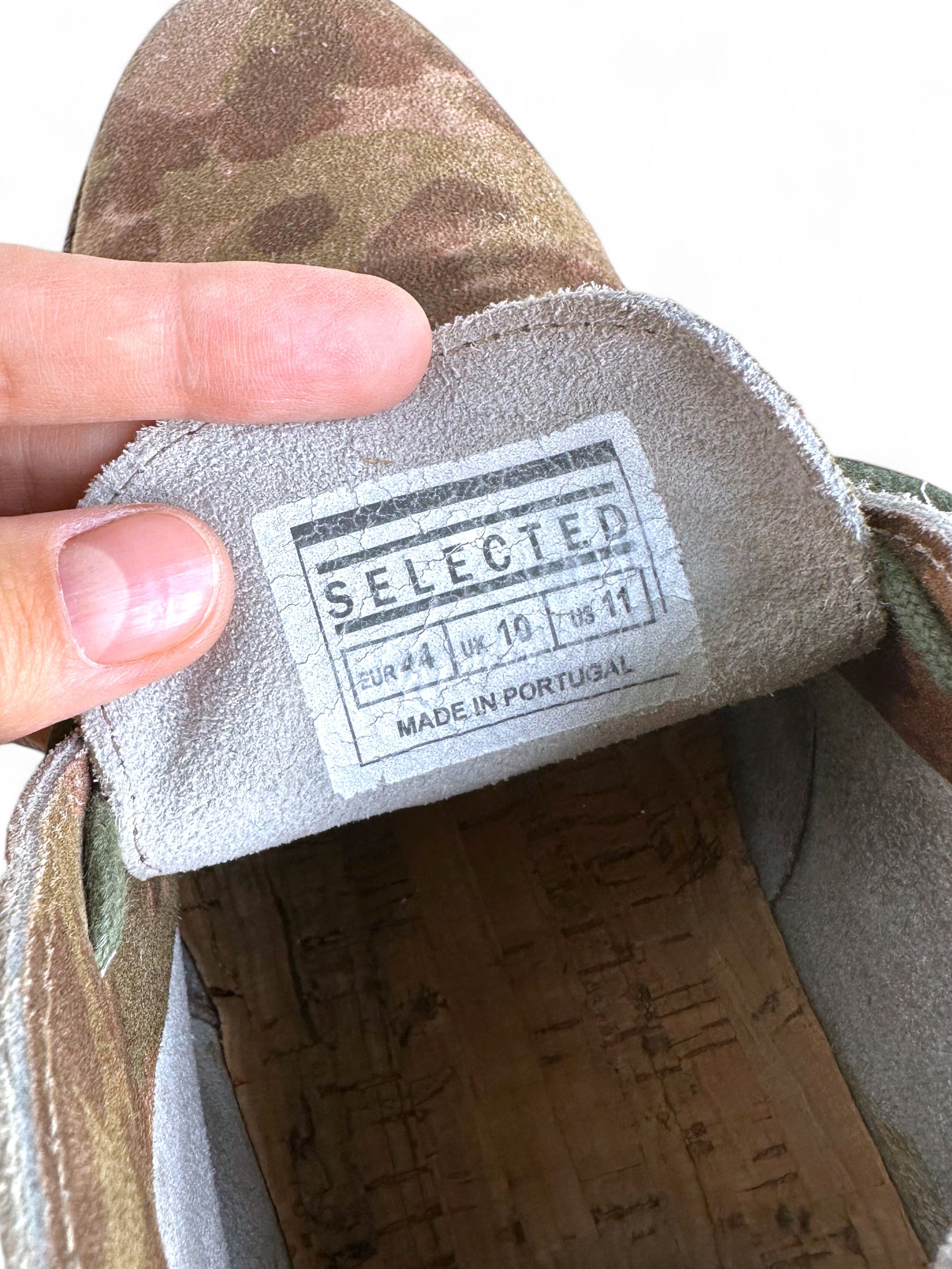 Selected Homme Selected Suede Camouflage Boots Size US 11 / EU 44 - 9 Thumbnail
