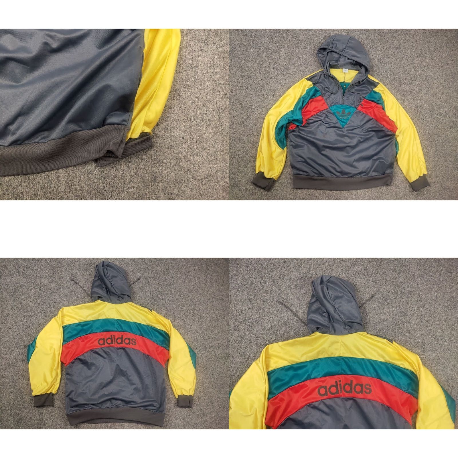 Adidas VINTAGE Rare Adidas Original Retro Track Zip Hoodie Size US M / EU 48-50 / 2 - 8 Thumbnail