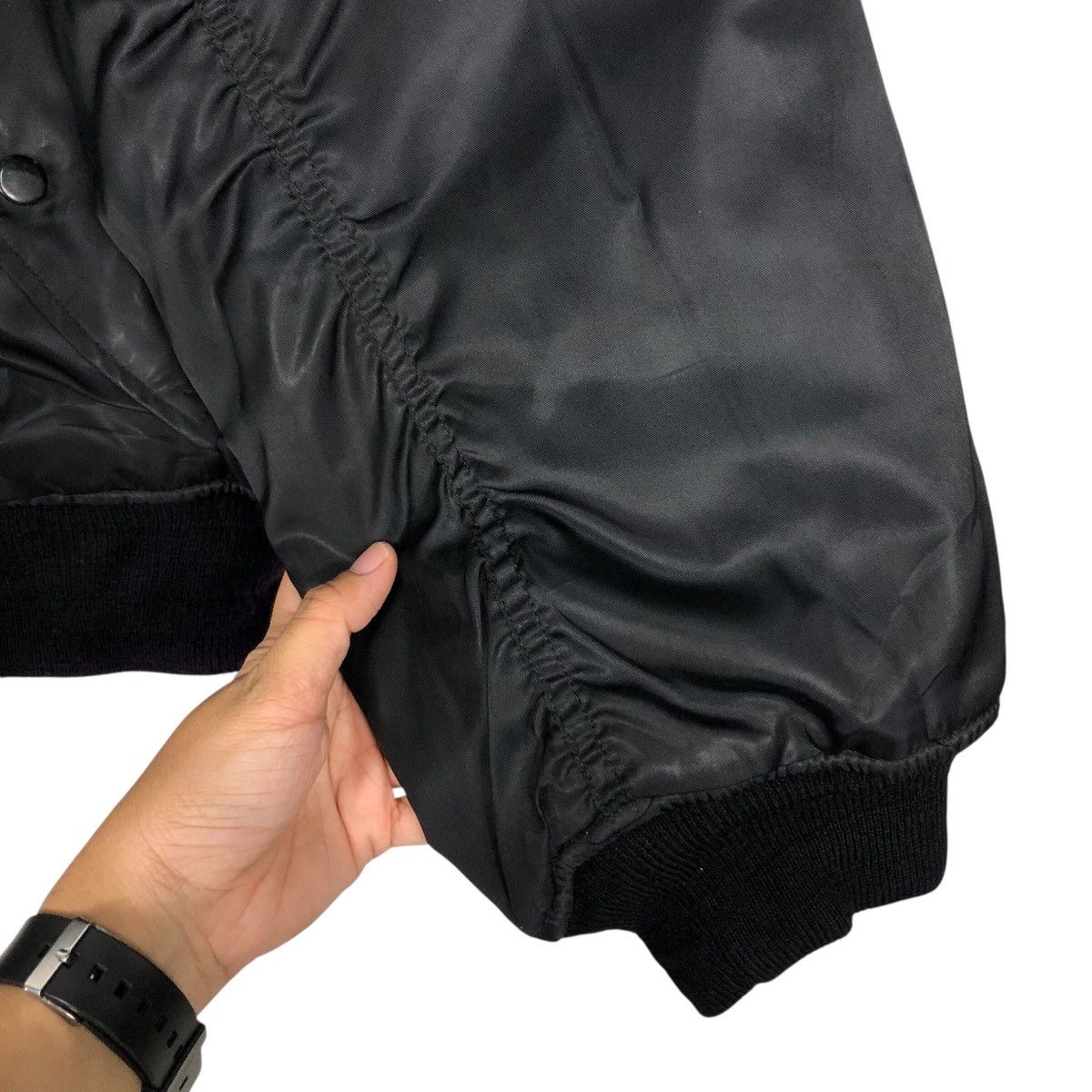 Vintage 📌Vintage Reversible Bomber Jacket Ma 1 Us Air Force Army Size US L / EU 52-54 / 3 - 18 Thumbnail