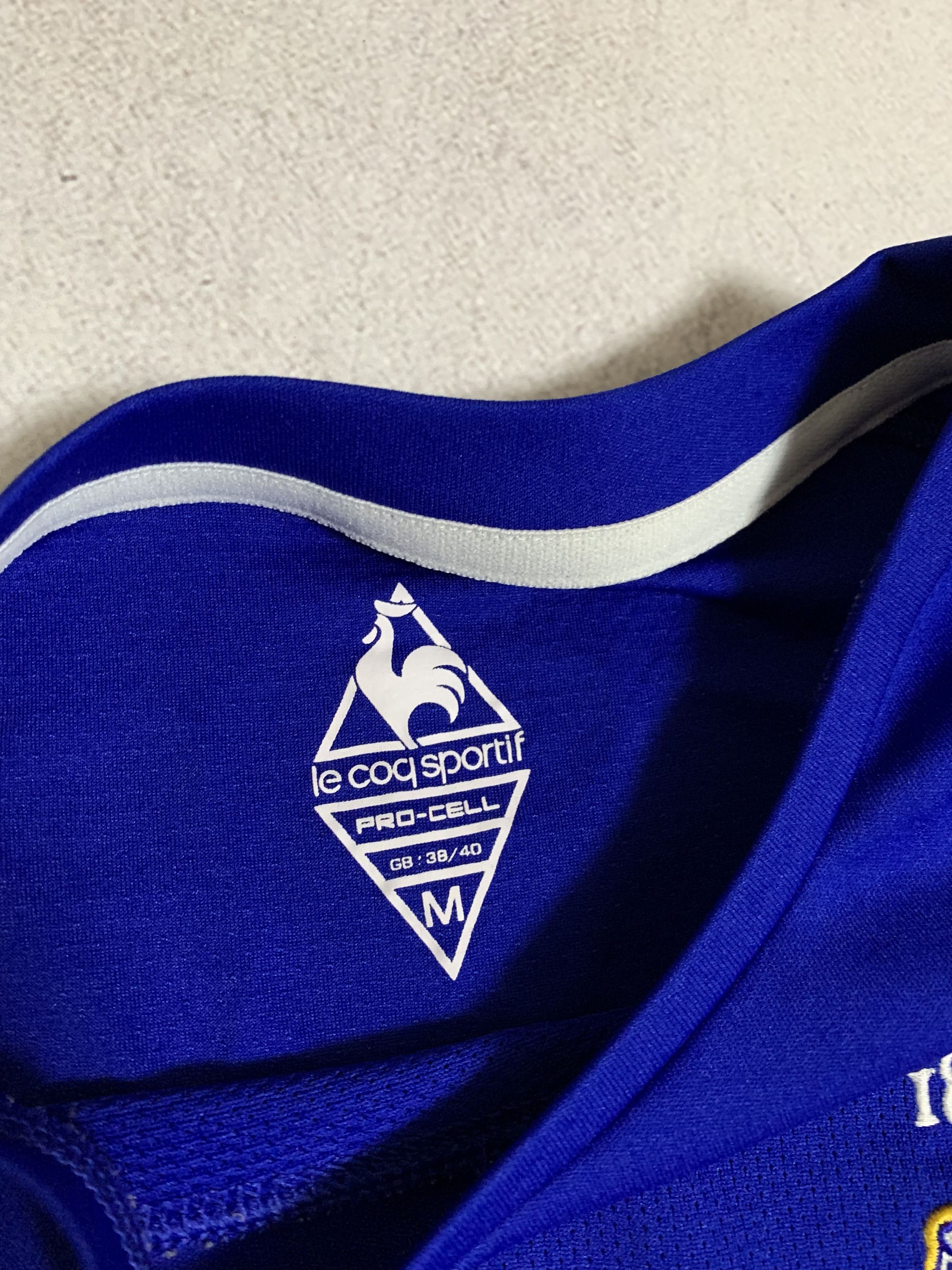 Le Coq Sportif × Vintage Vintage Everton Arteta Jersey T Shirt Le Coq Sportif Size US M / EU 48-50 / 2 - 9 Thumbnail